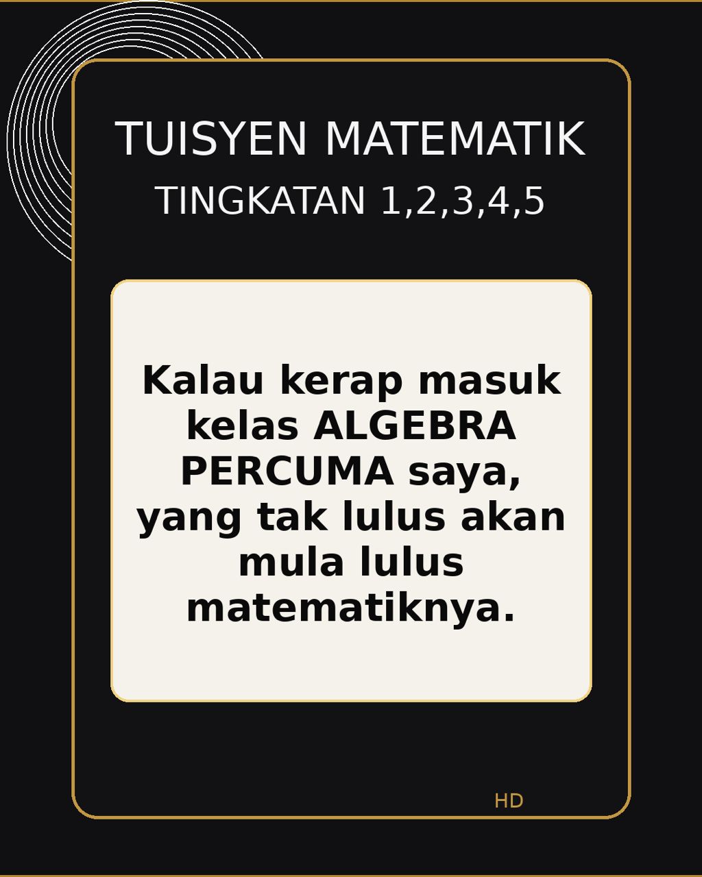 Cikgu faris Facebook ad