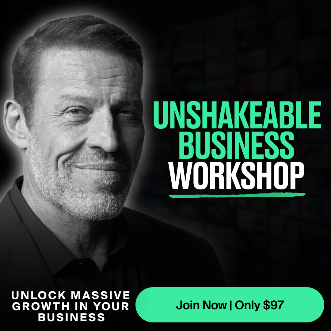 Tony Robbins Facebook ad