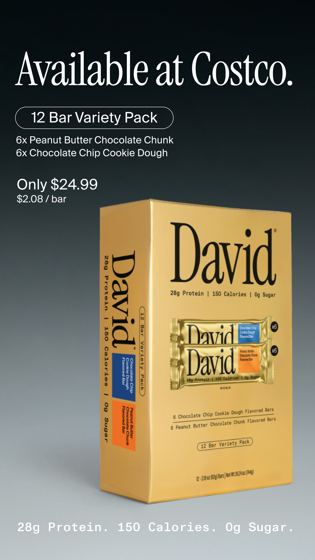 David Protein Facebook ad