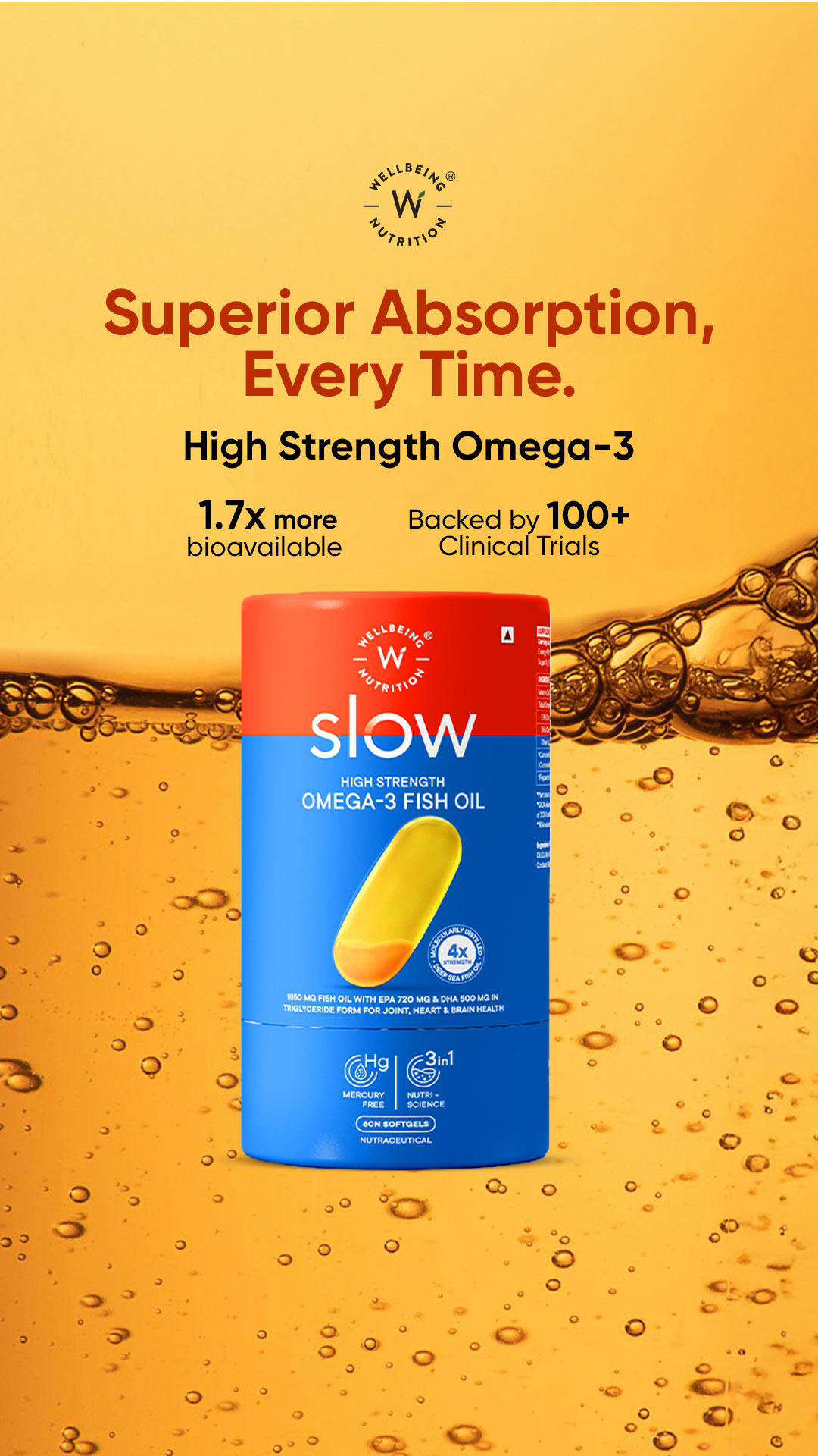 Wellbeing Nutrition Facebook ad