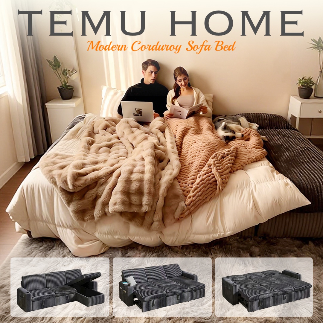 Temu Facebook ad: Elevate Your Living Space