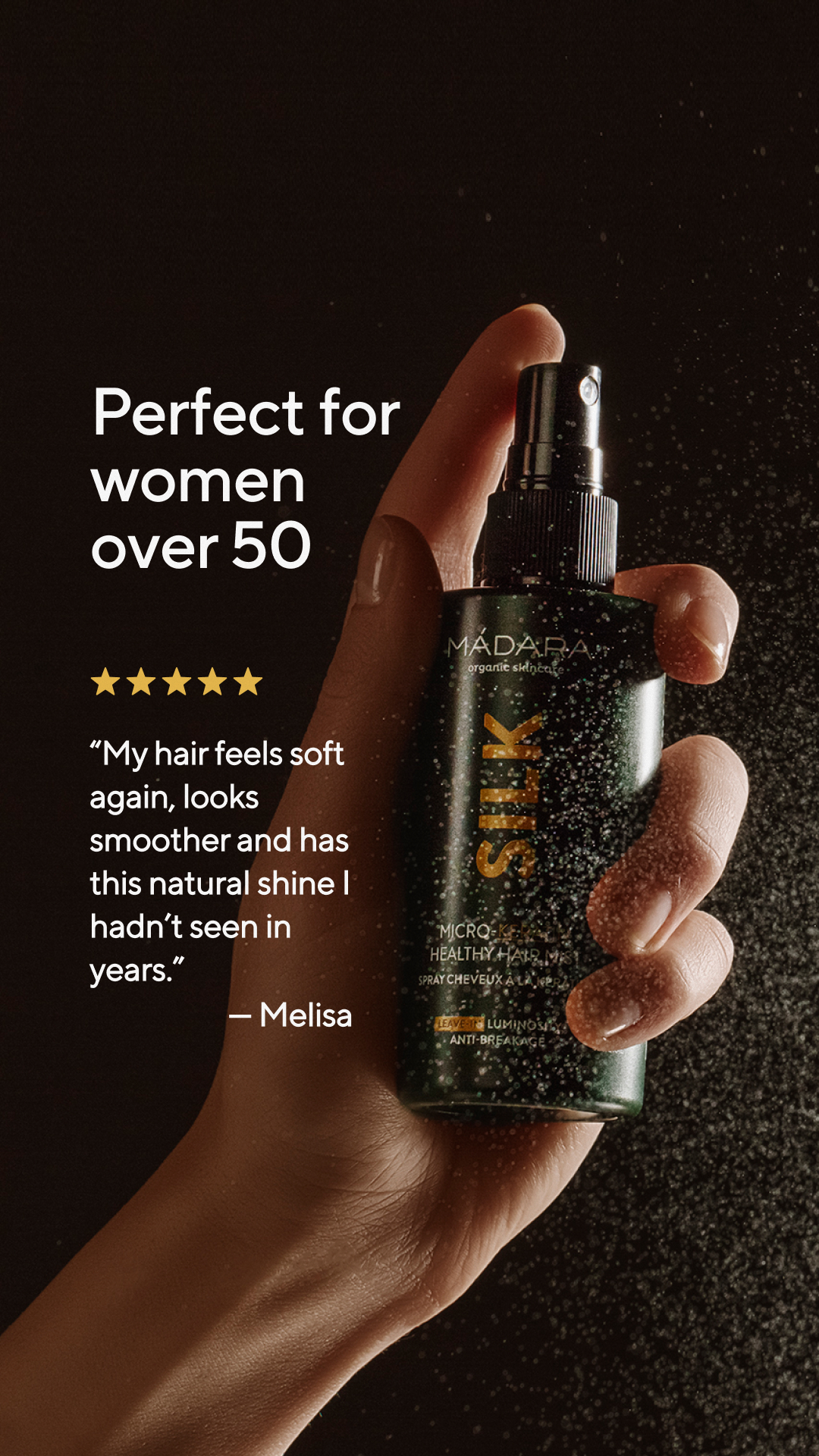 Mádara Organic Skincare Facebook ad