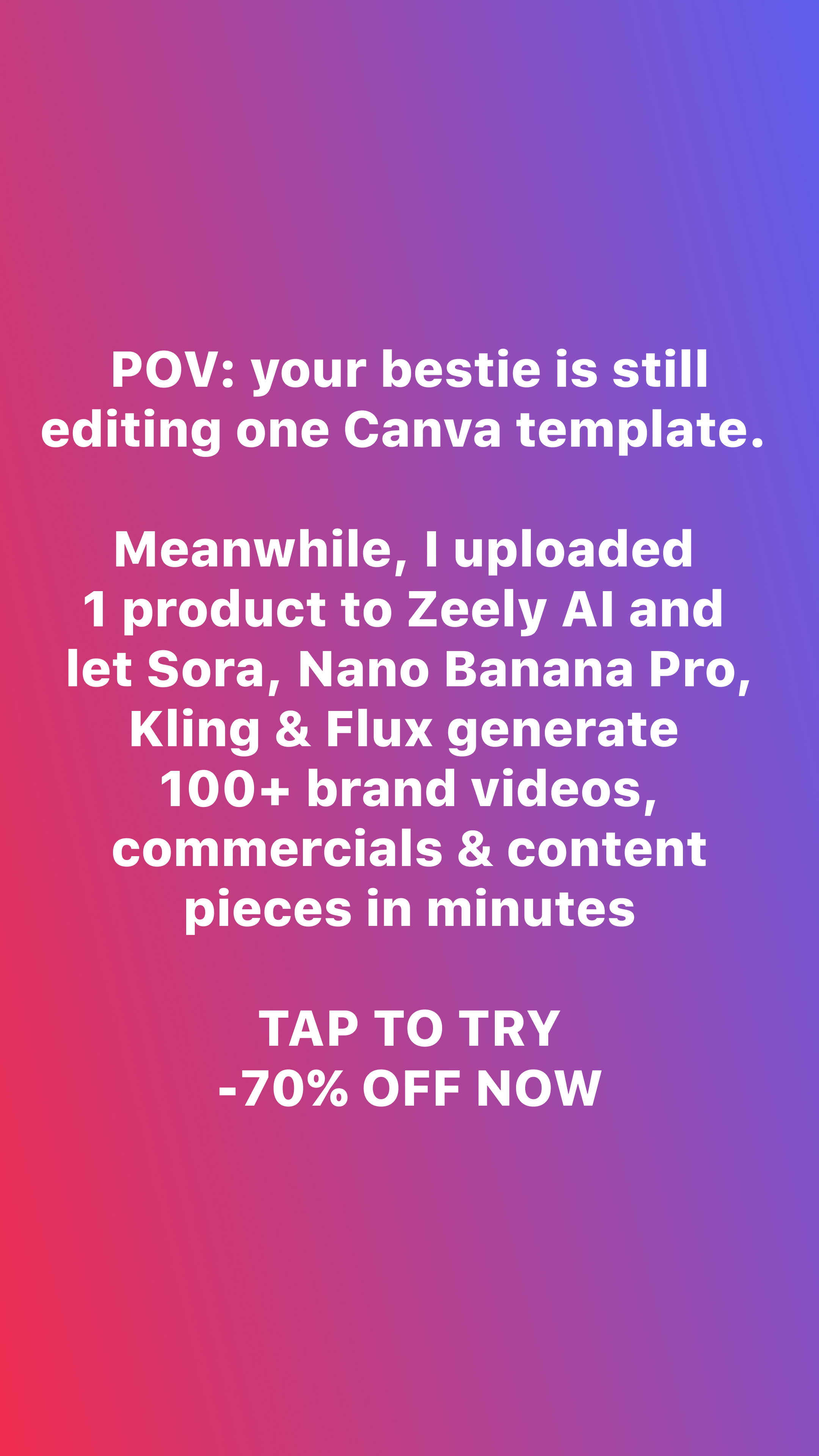 Zeely Facebook ad