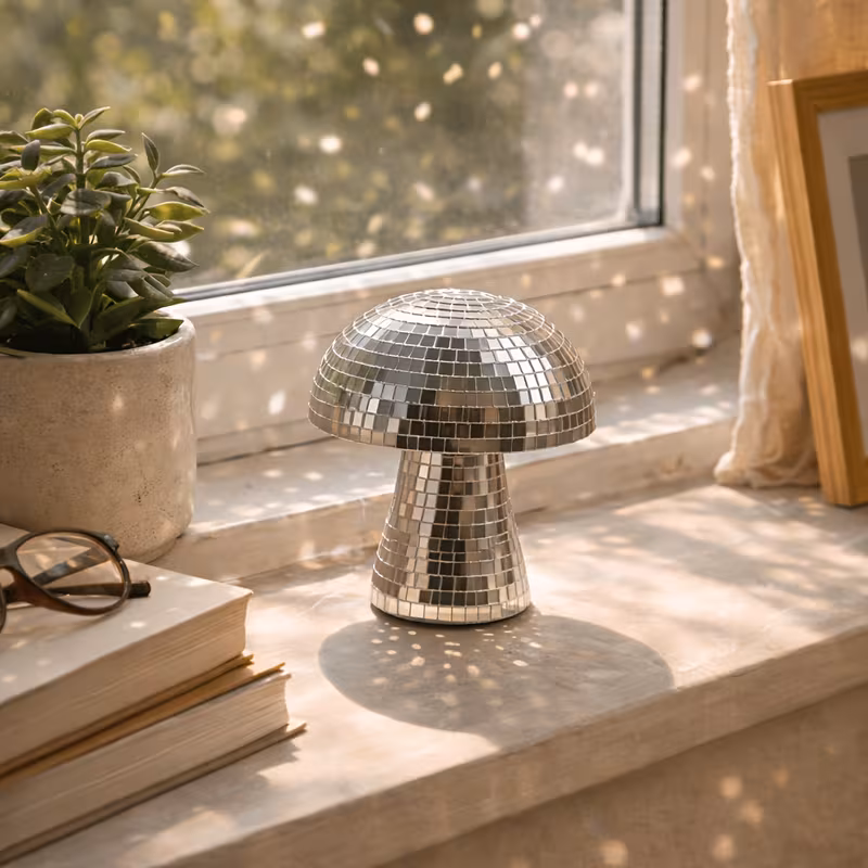 Maison & Fitch Facebook ad: Lunar Disco Mushroom