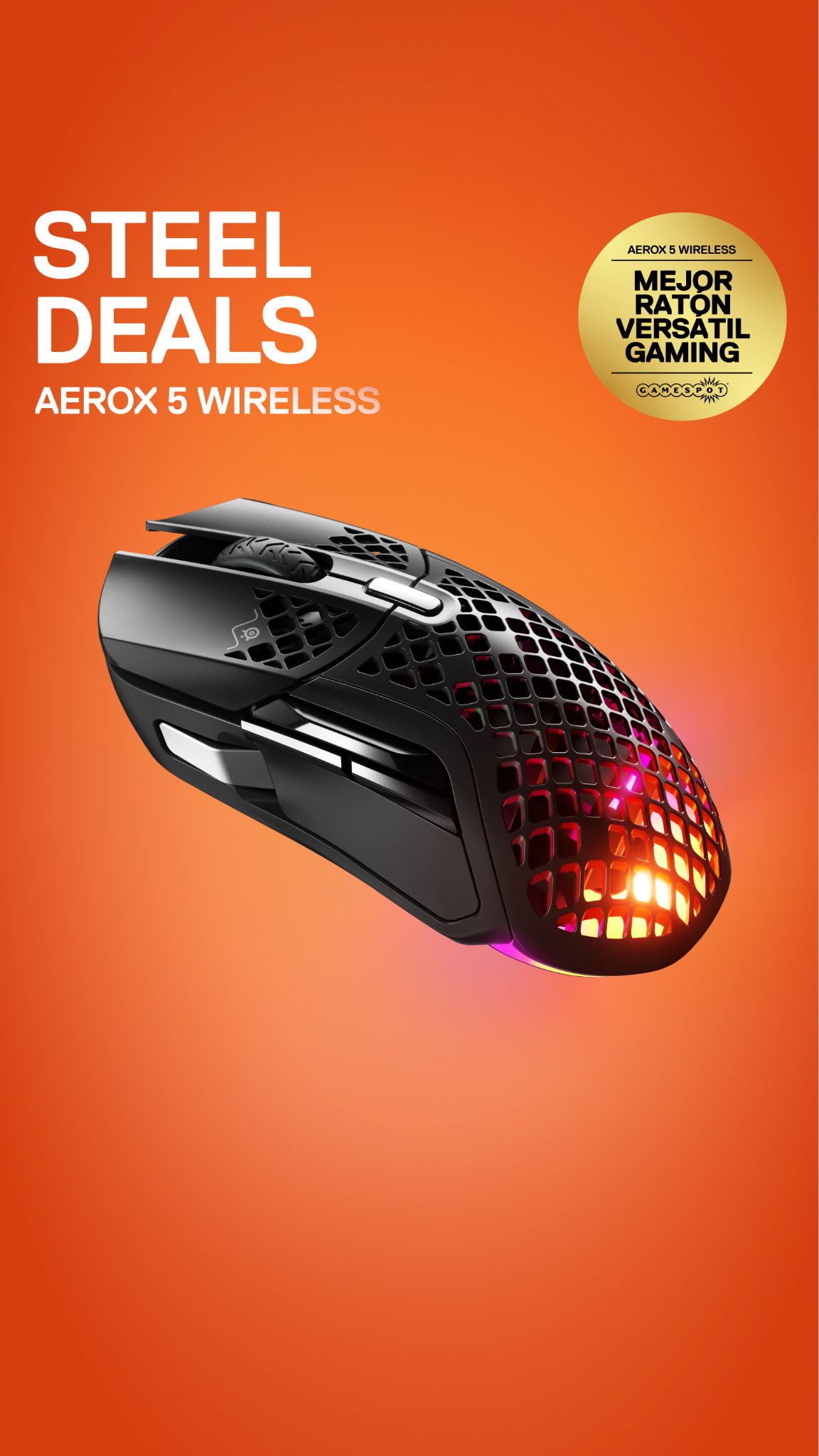 SteelSeries Facebook ad: Rebajas SteelSeries en MediaMarkt