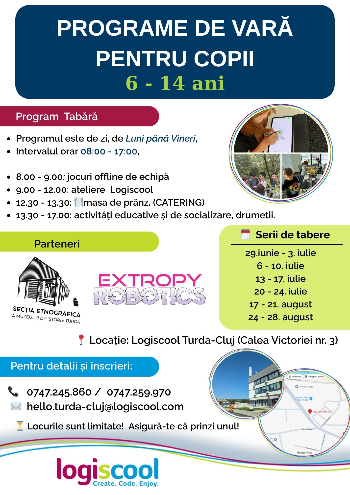 Logiscool Turda - Cluj Facebook ad from Jul 10, 2026