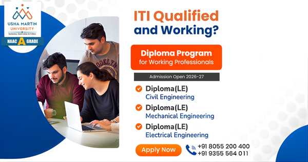 Usha Martin University Facebook ad