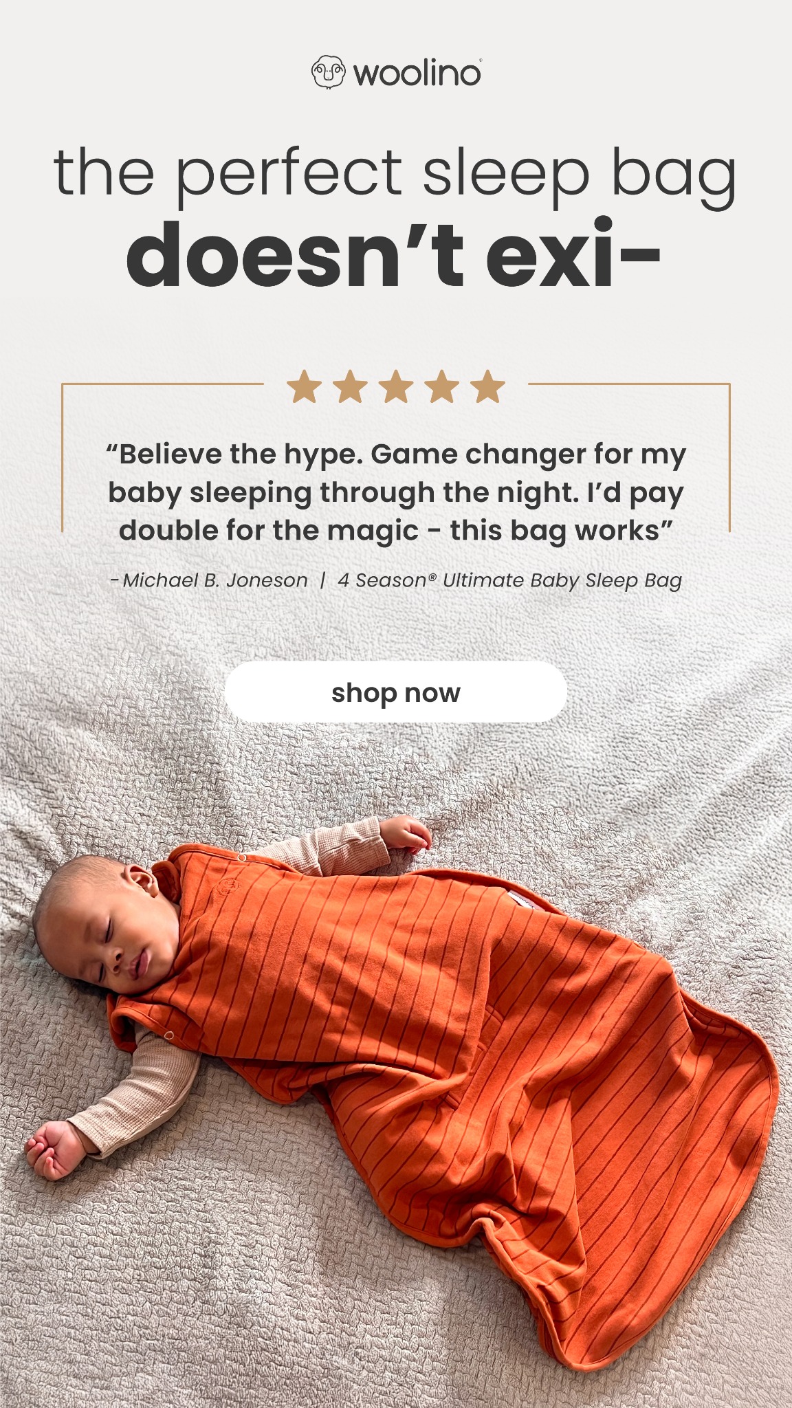 Woolino Facebook ad