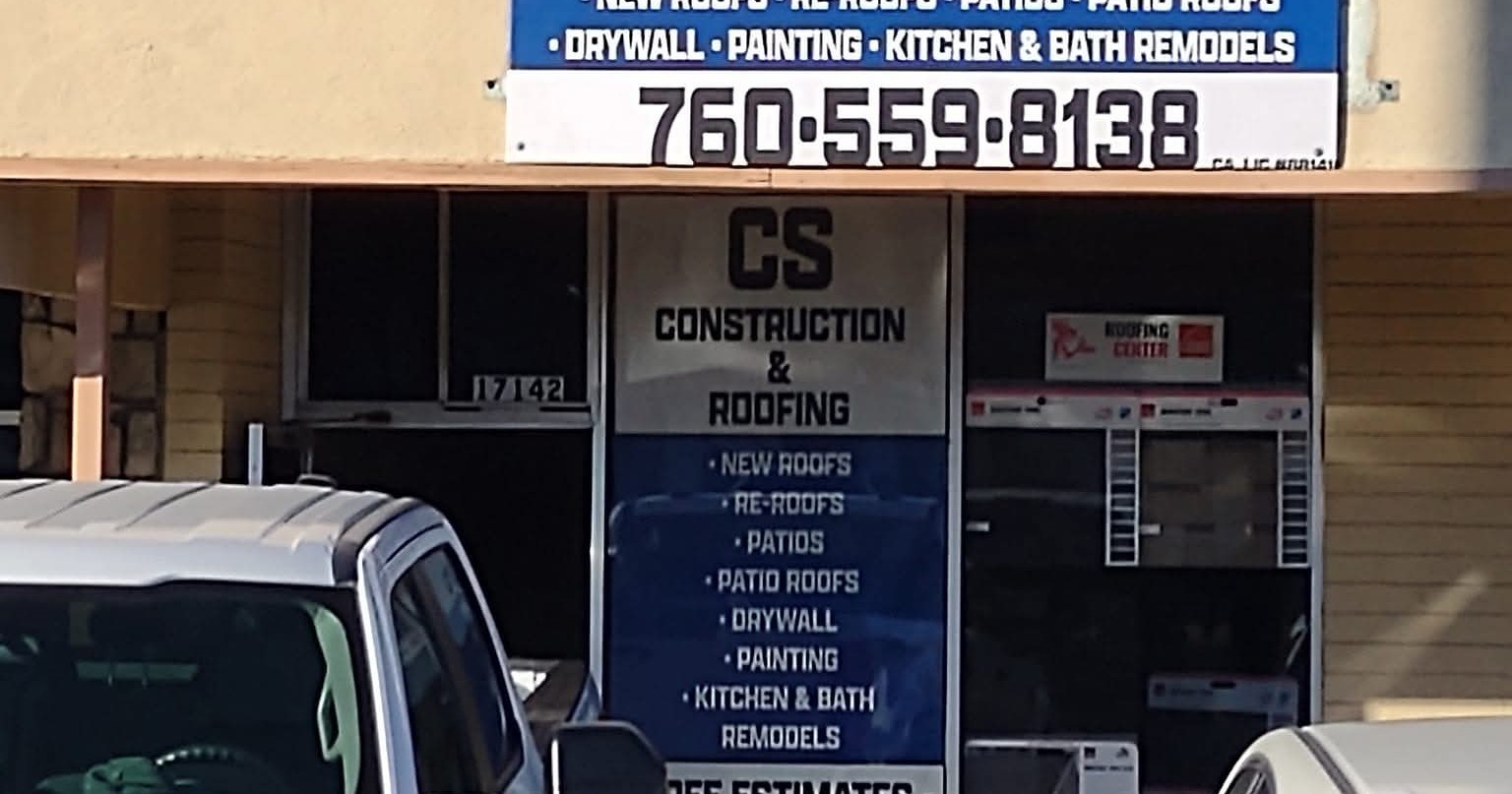 CS Construction and Roofing Facebook ad