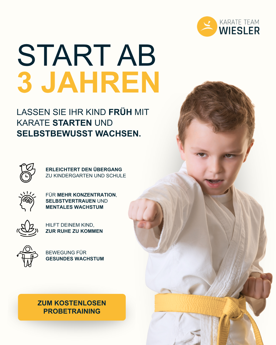 Karate Team Wiesler Facebook ad