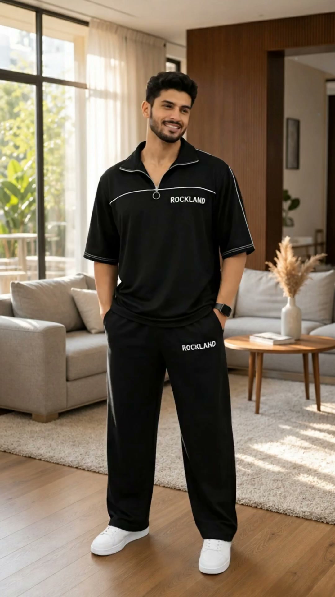 Rockland fashion Facebook ad: Korean Tracksuits At Amazing Prices!