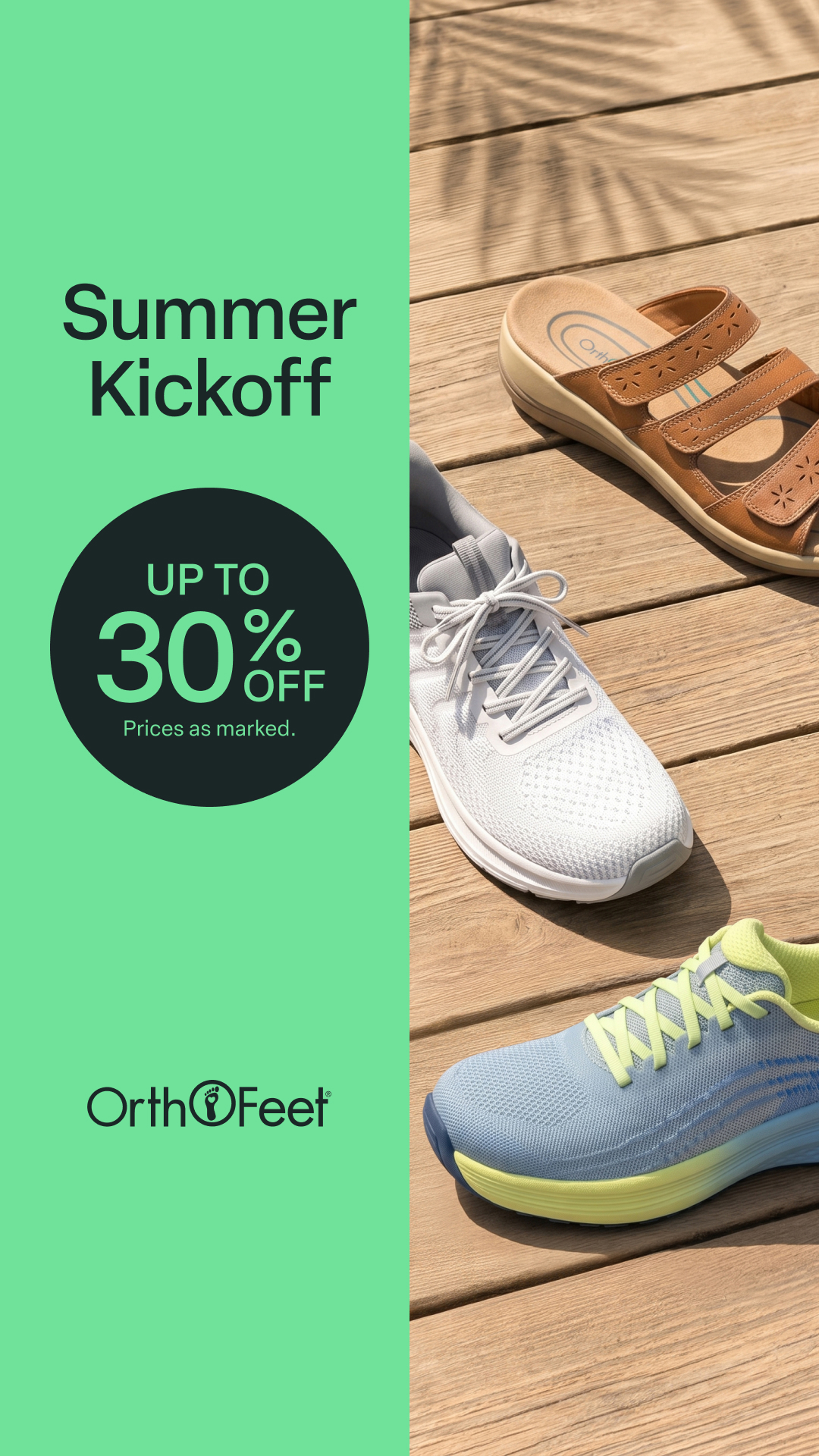 Orthofeet Facebook ad
