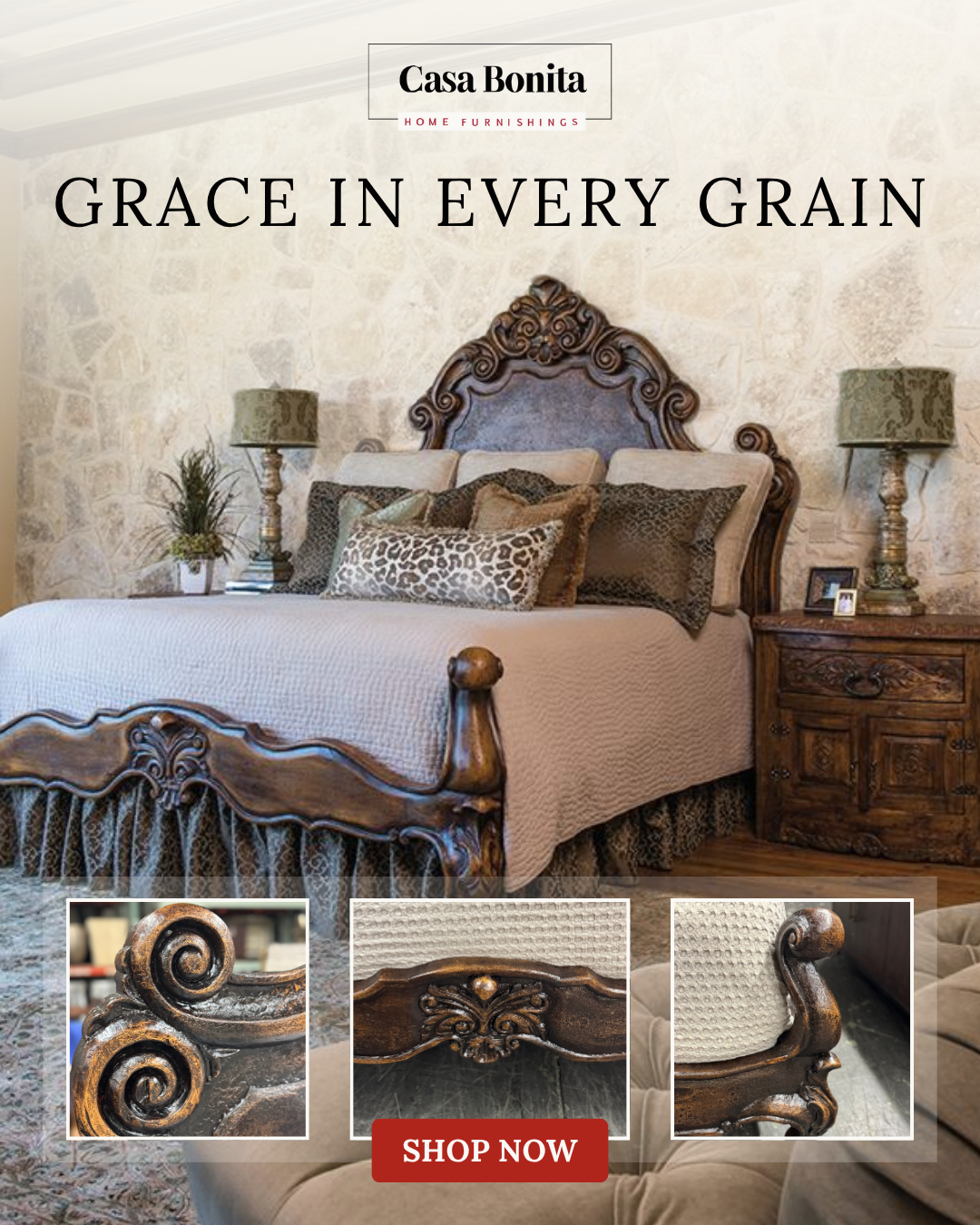 Casa Bonita Home Furnishings Facebook ad from Jun 19, 2026