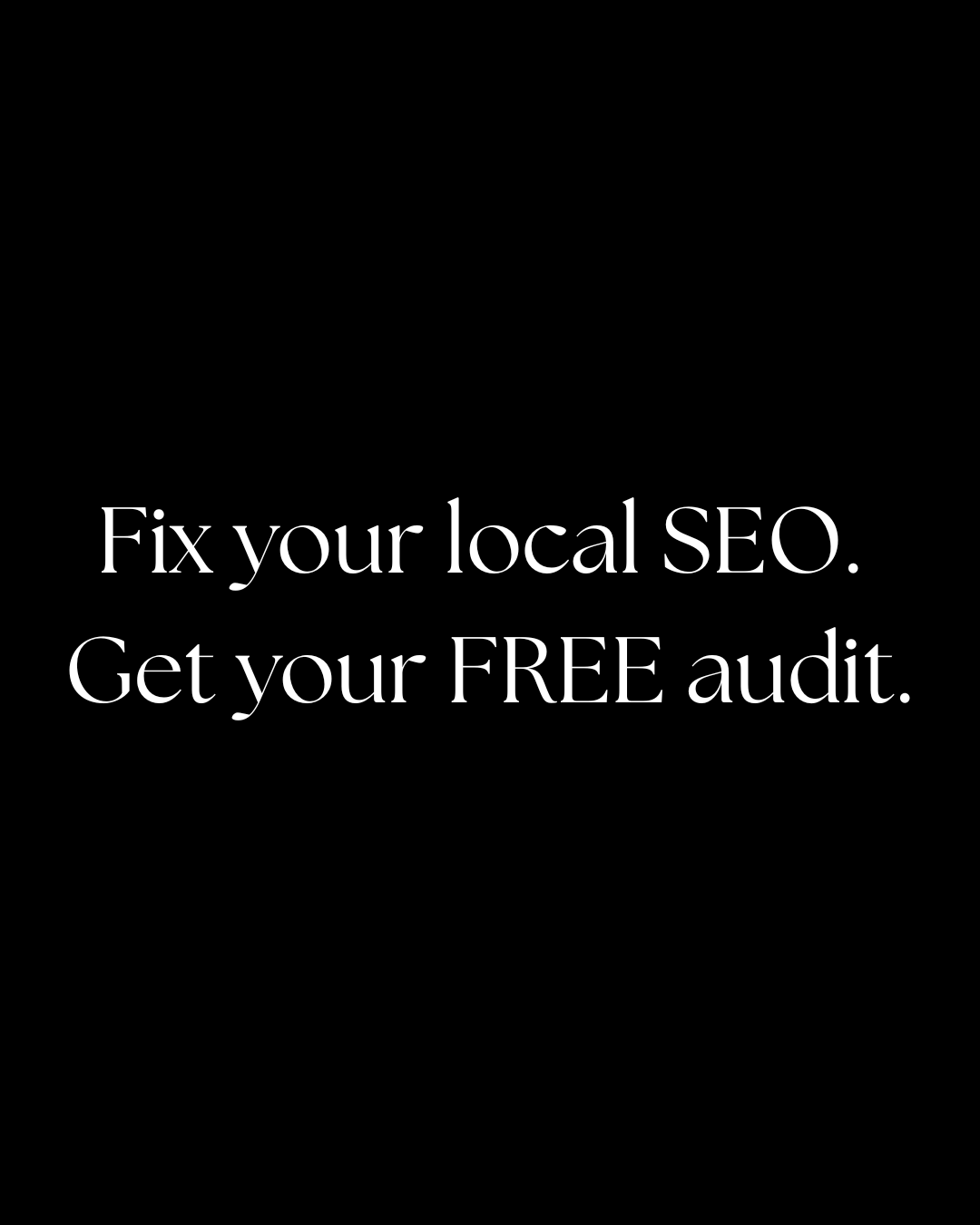 Visionisto Facebook ad: Find Out What’s Holding Your Local Visibility Back