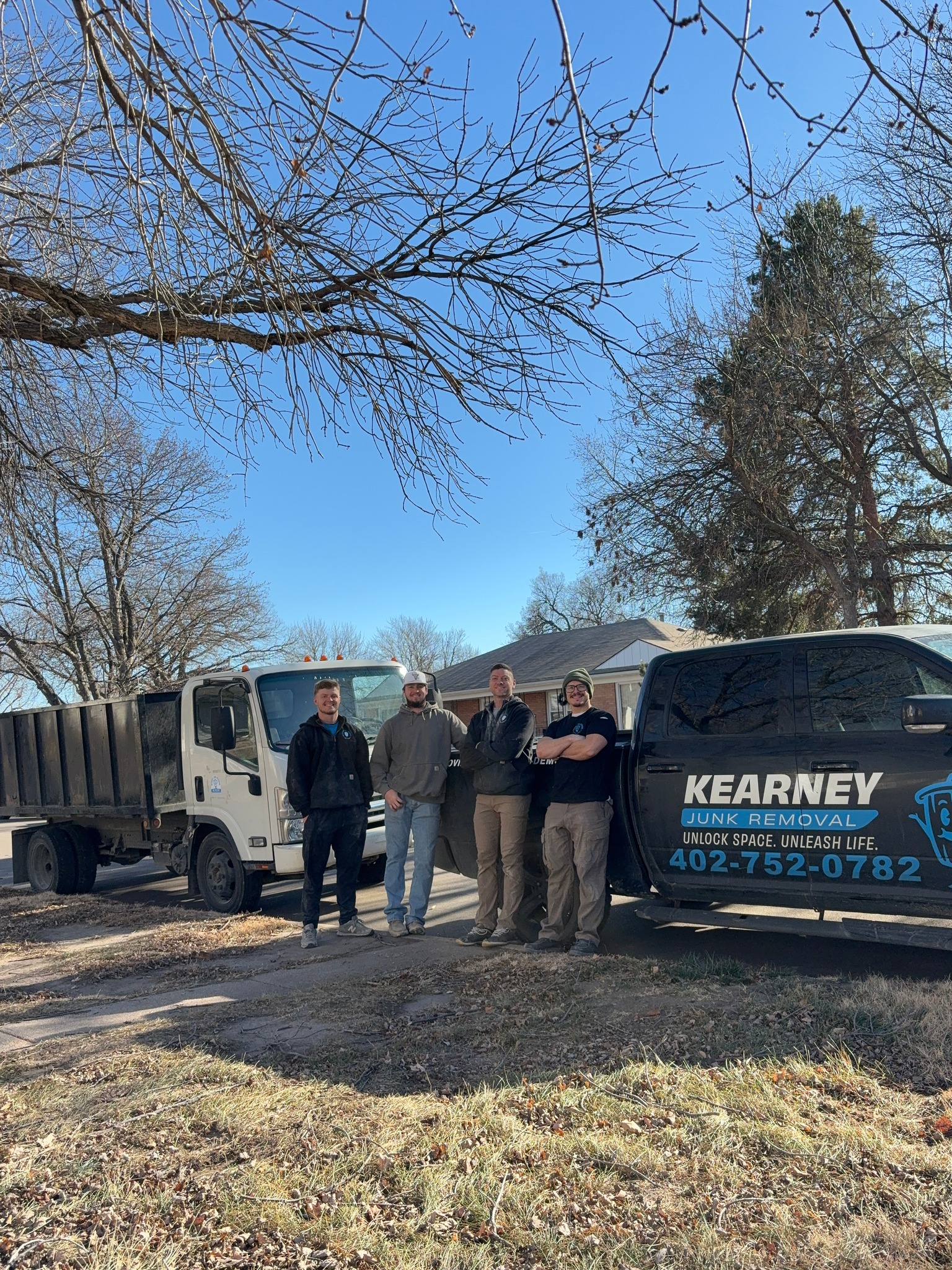 Kearney Junk Removal Facebook ad: Do you have some junk you don't know…