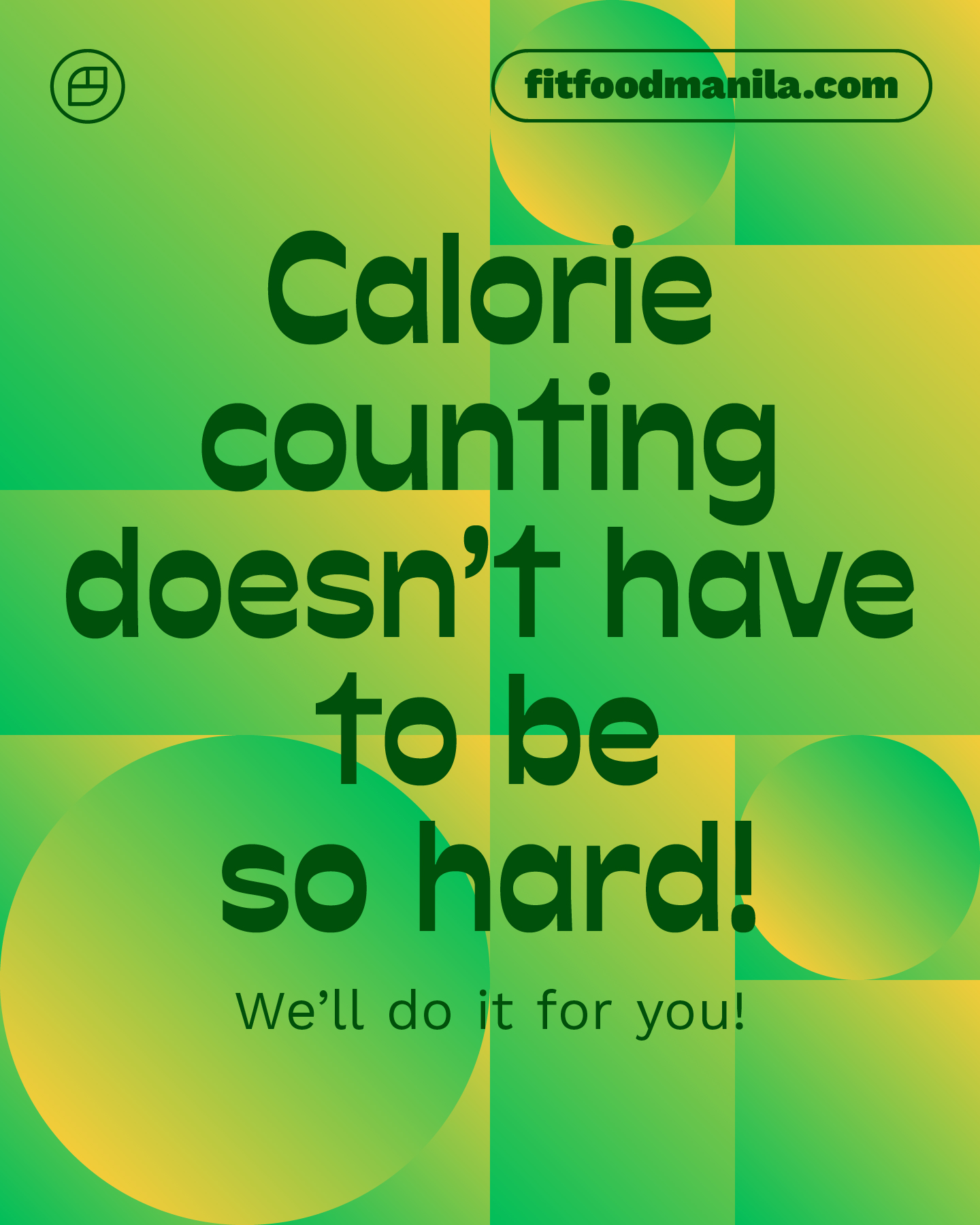 Fit Food Manila Facebook ad