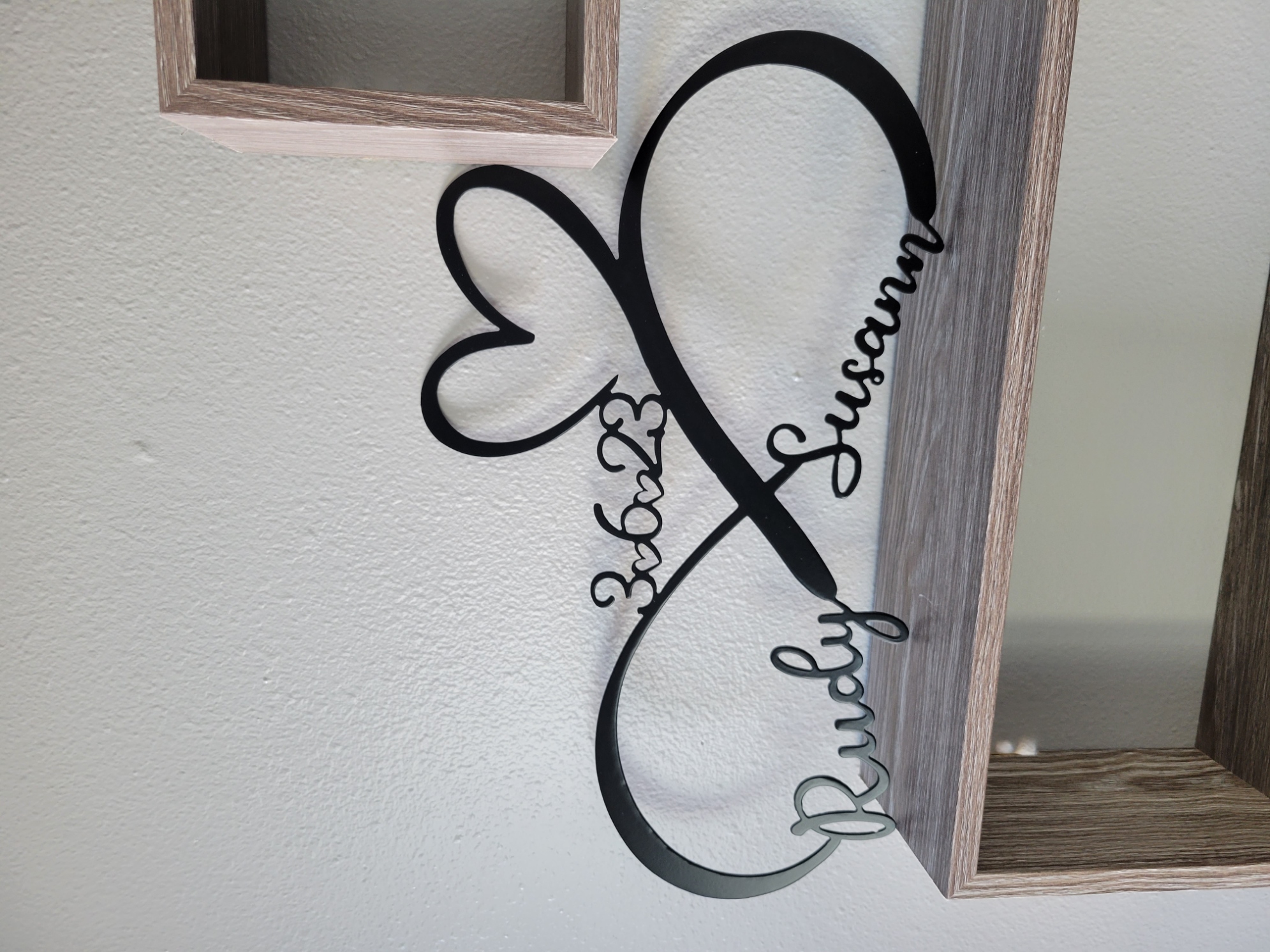 Dragncut Creations Facebook ad: Personalized Infinity