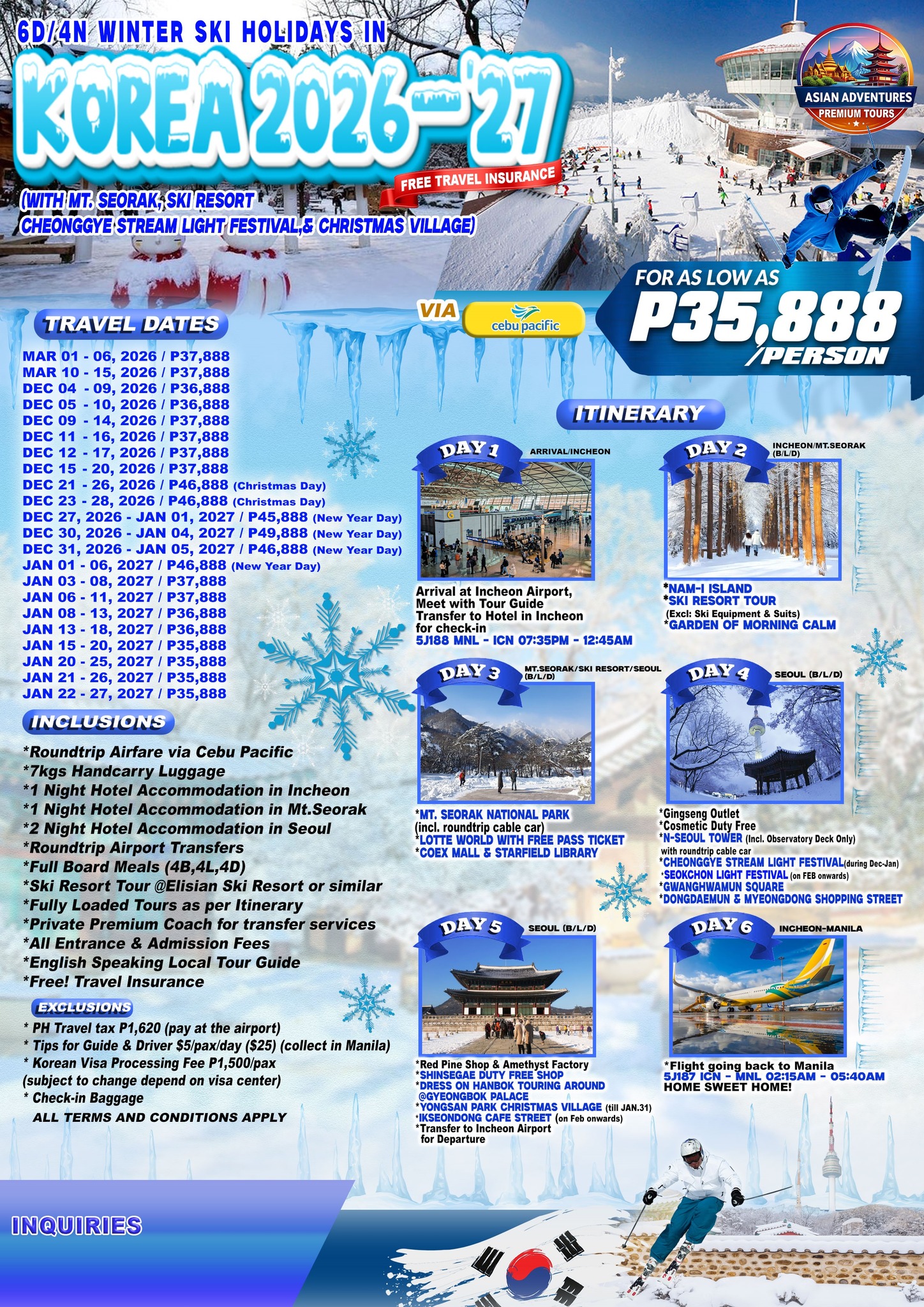 Funtreats Travel and Tours Facebook ad