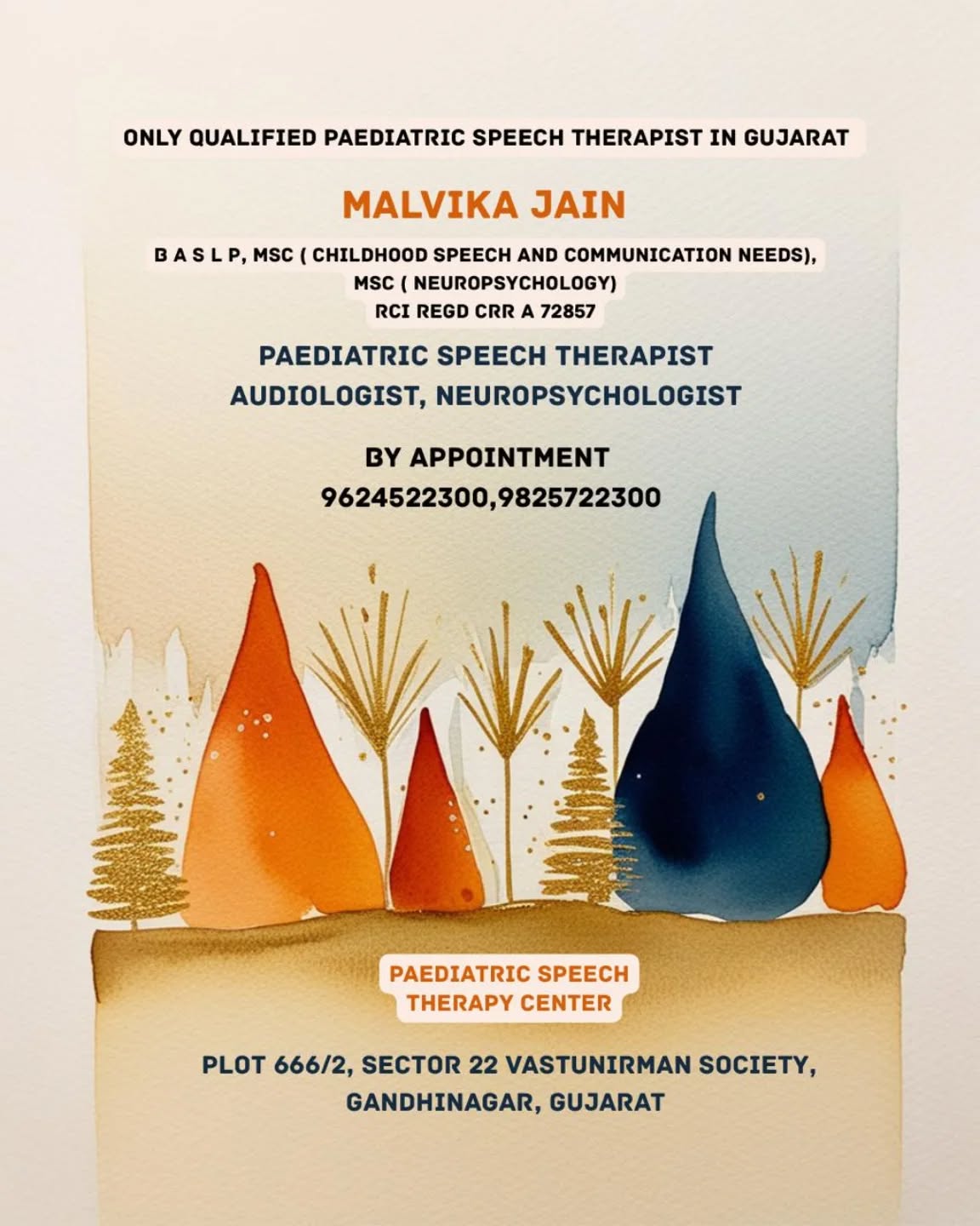 malvika665 Facebook ad: Only Qualified Speech Therapist in Gujarat