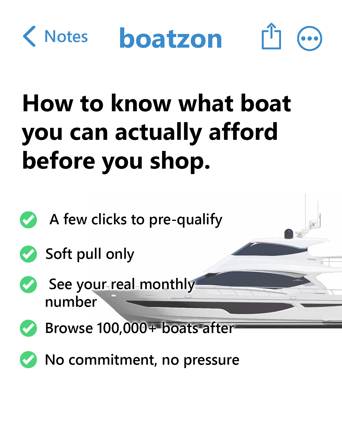Boatzon Facebook ad