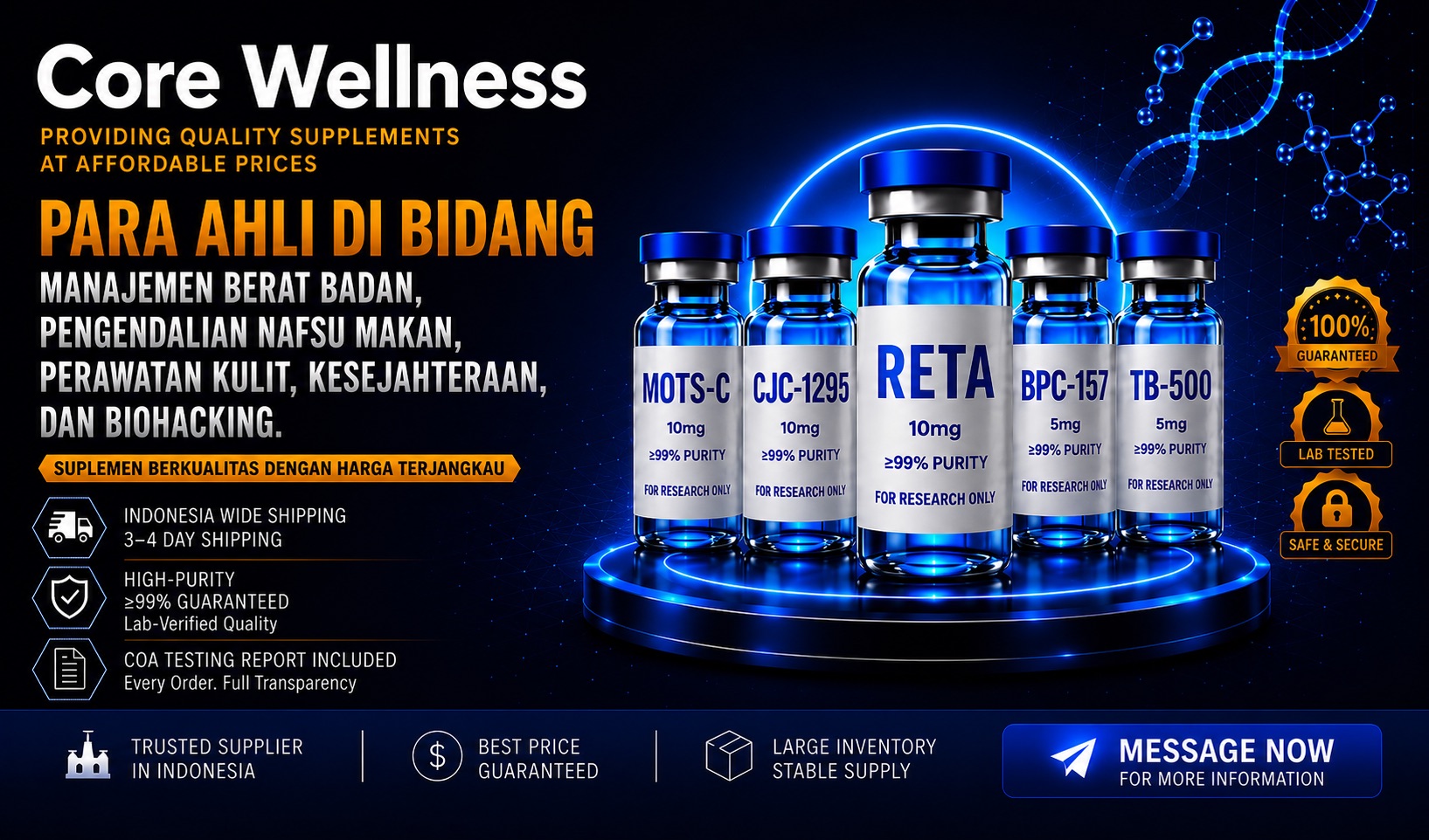Core Indonesia Facebook ad: Core Wellness Indonesia