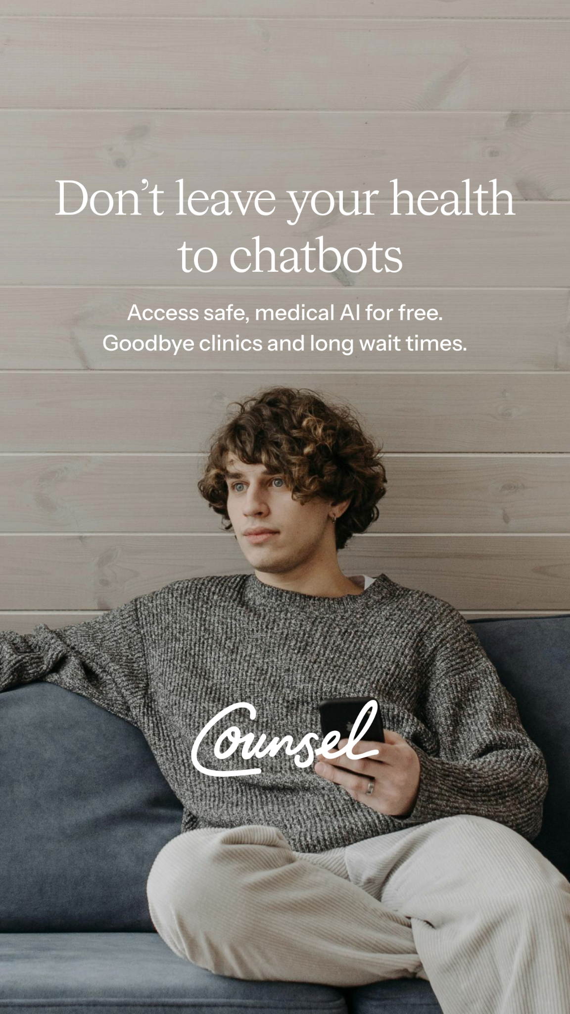 Counsel Health Facebook ad
