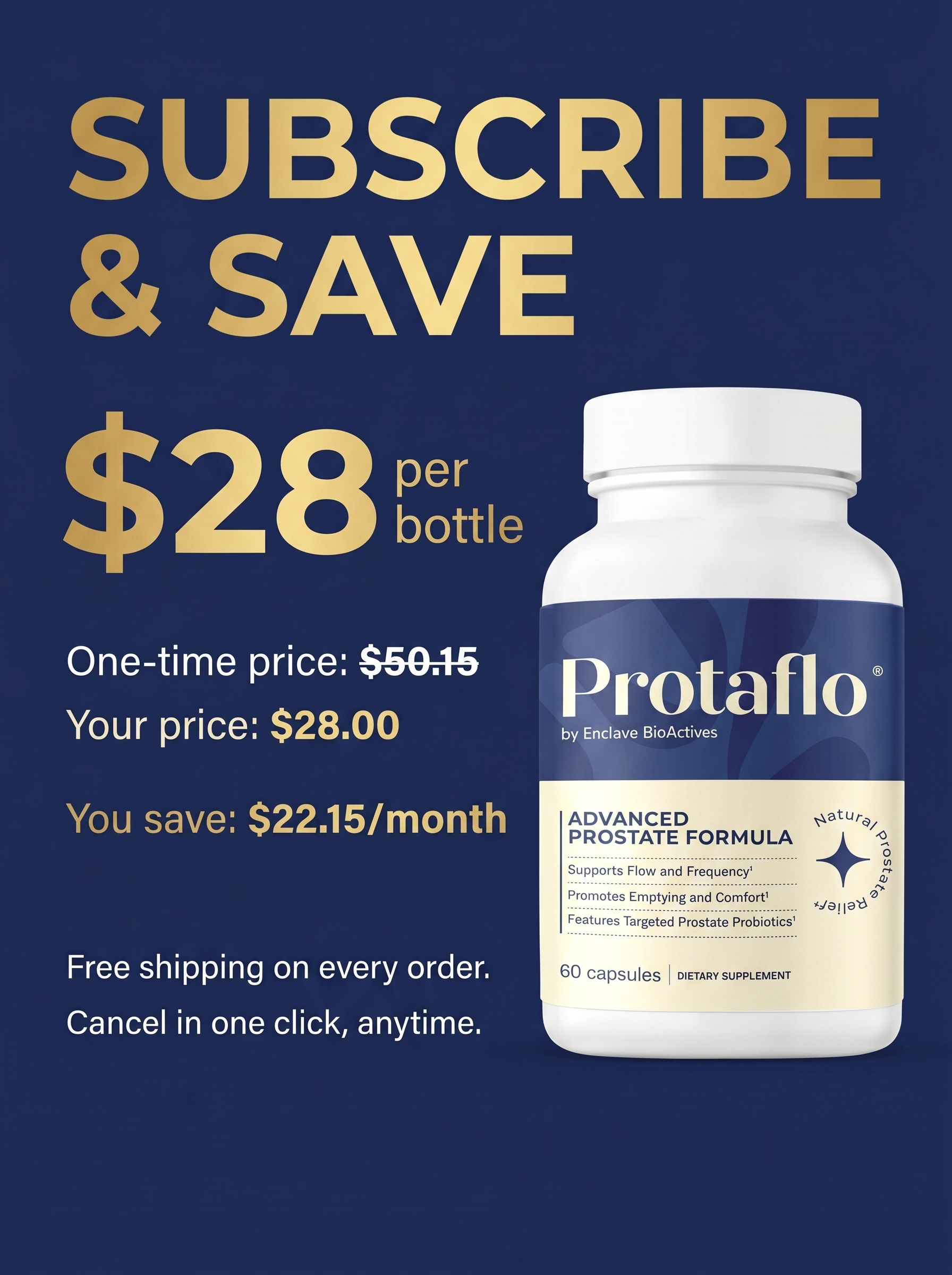 Protaflo Facebook ad