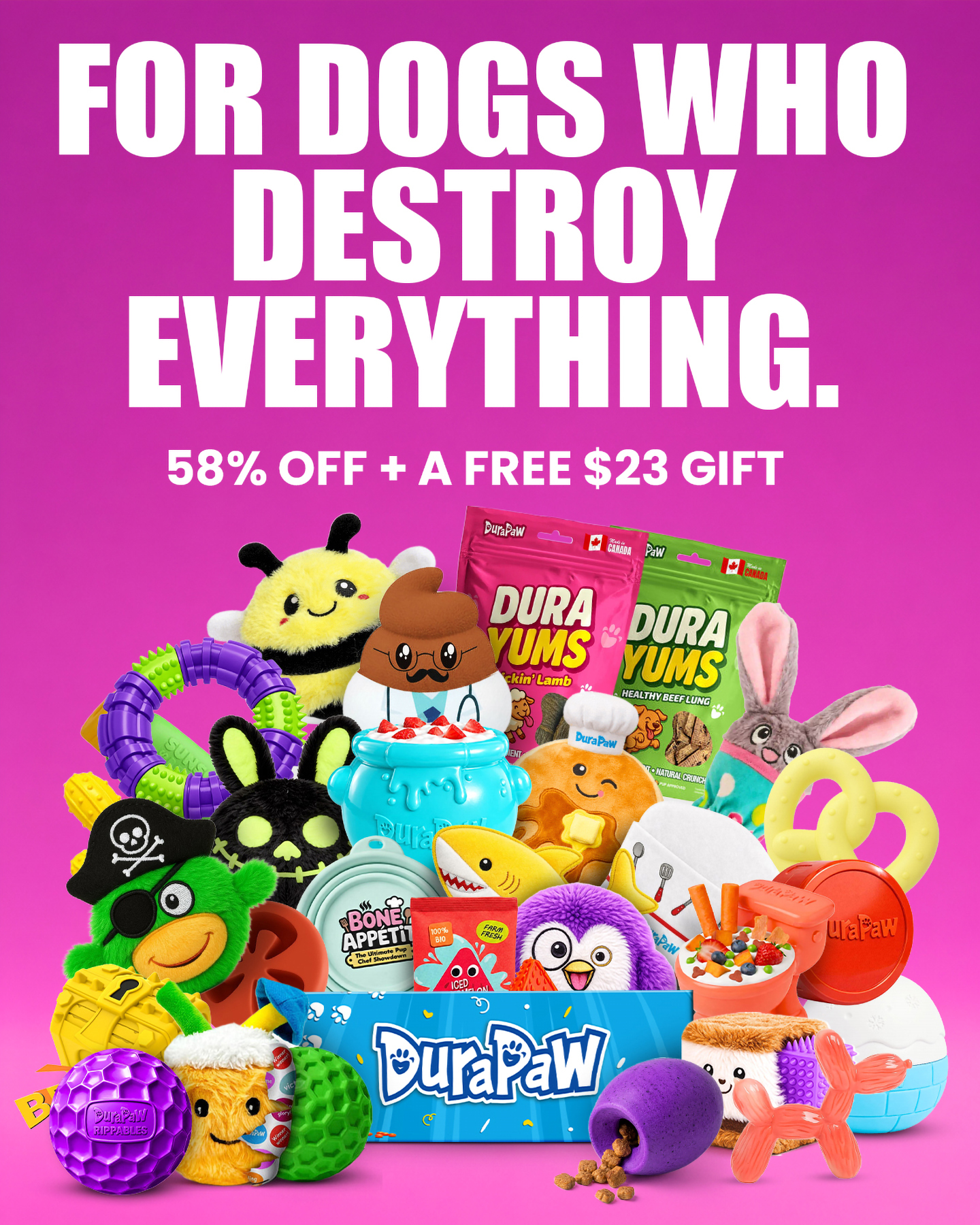 DuraPaw Facebook ad