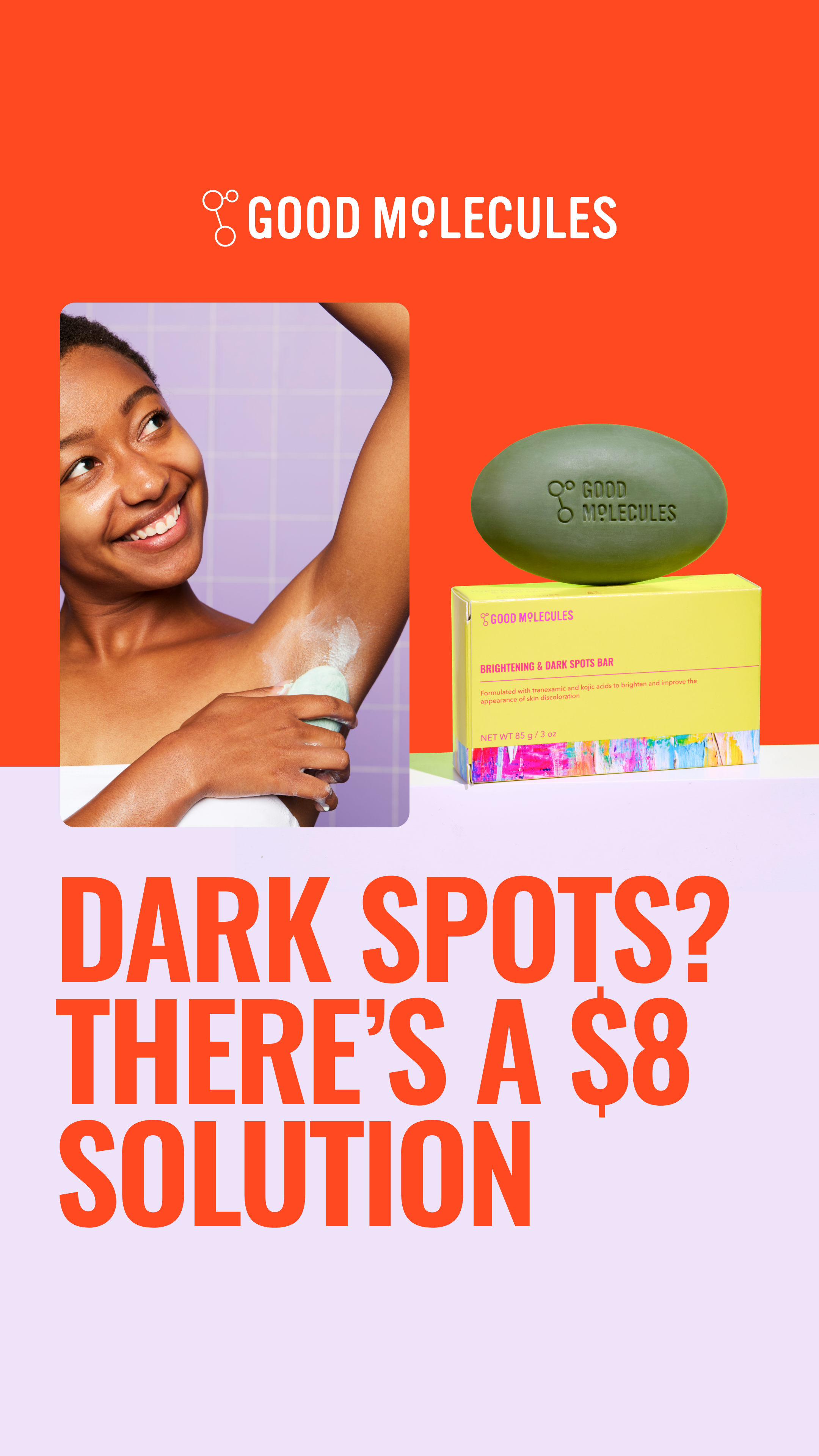 Good Molecules Facebook ad