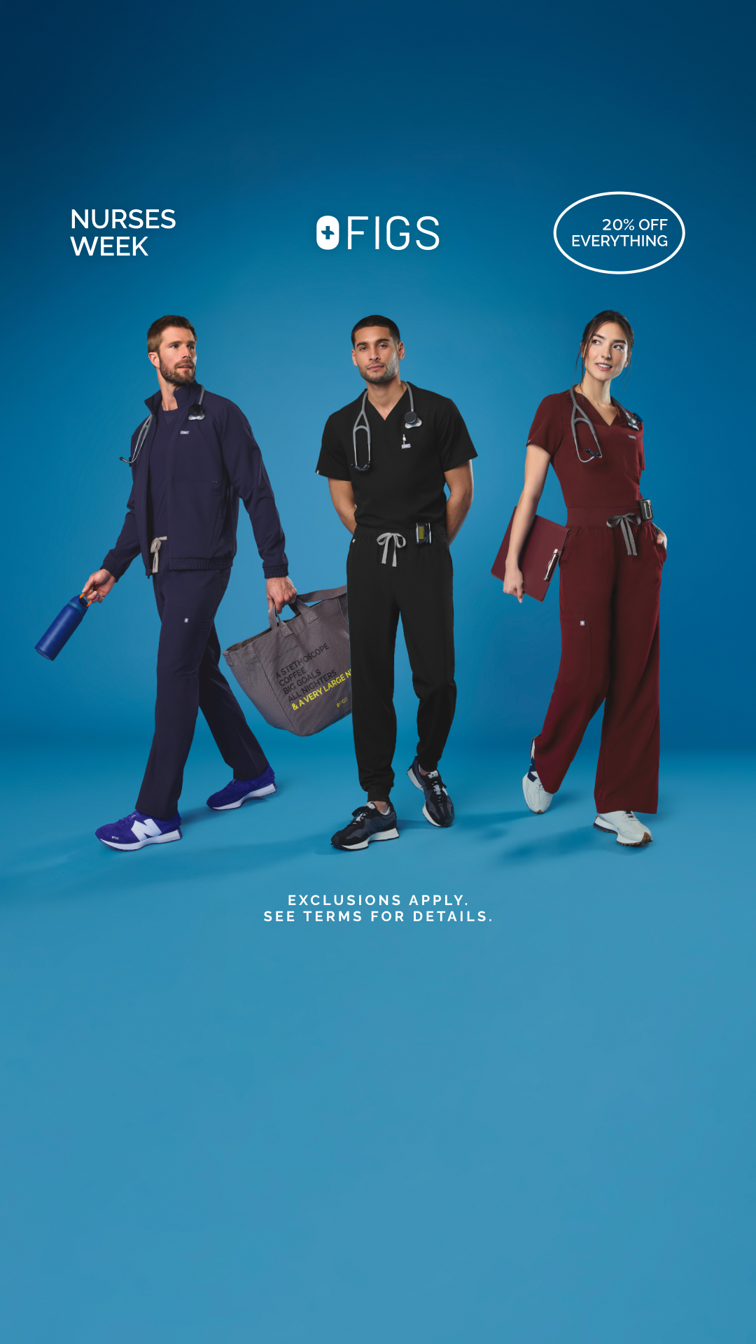 FIGS Facebook ad