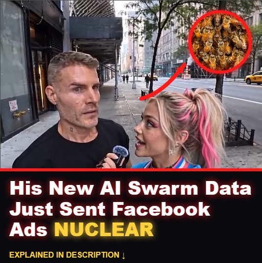 Alex Becker Facebook ad: Bad data = Bad Facebook Ad ROI. This AI Swarm tracking…