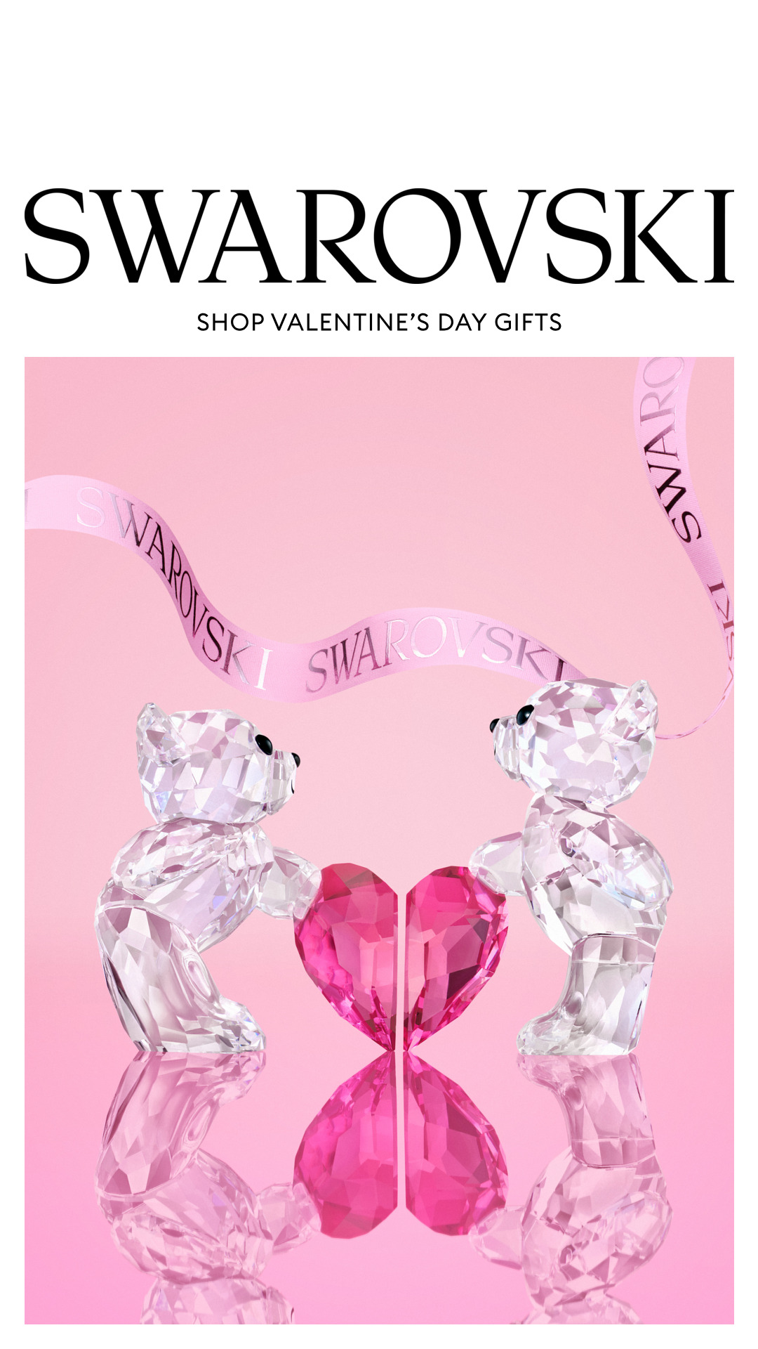 SWAROVSKI Facebook ad from Feb 8, 2026