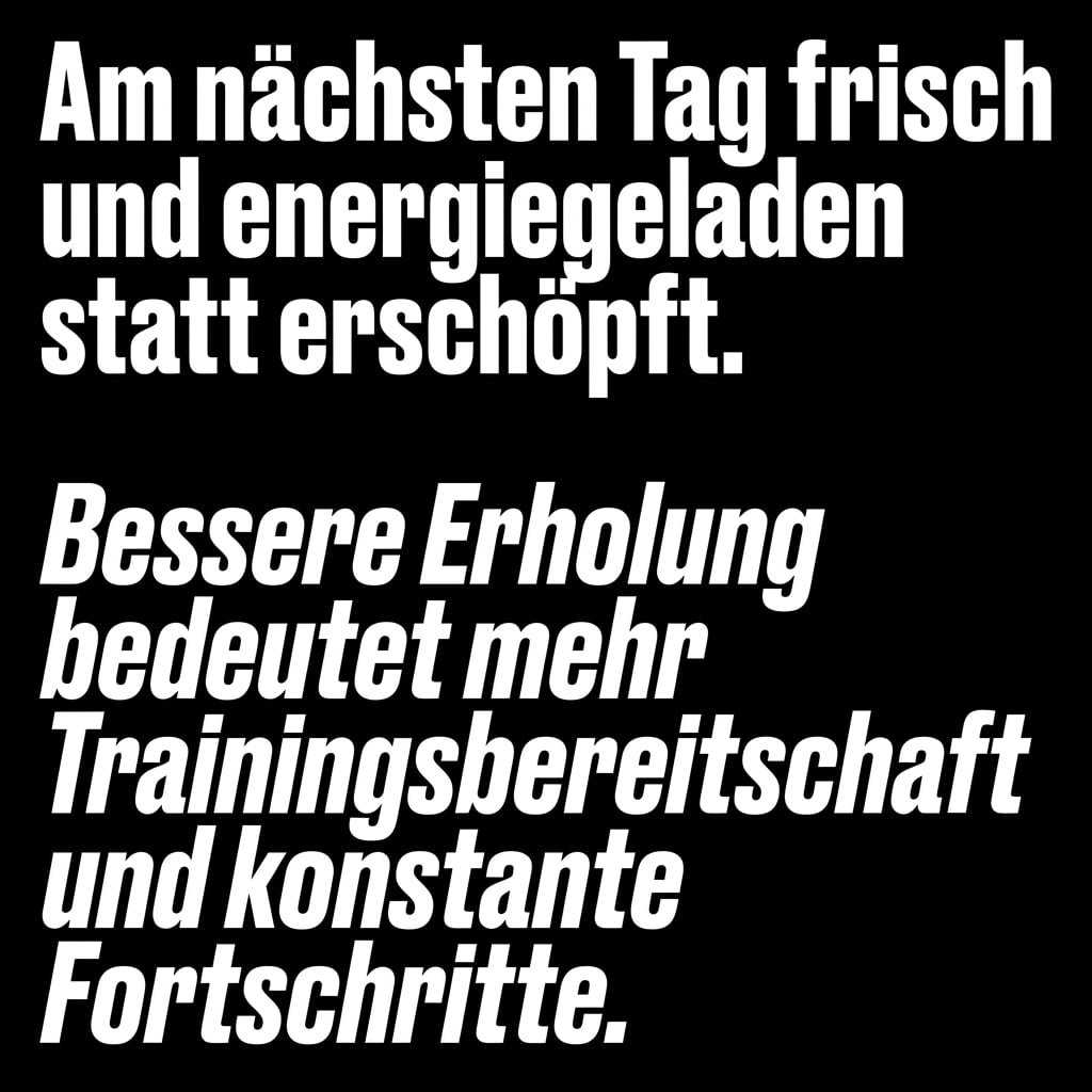 Apotheken Kompass Facebook ad: Warum du nach dem Training tagelang platt bist