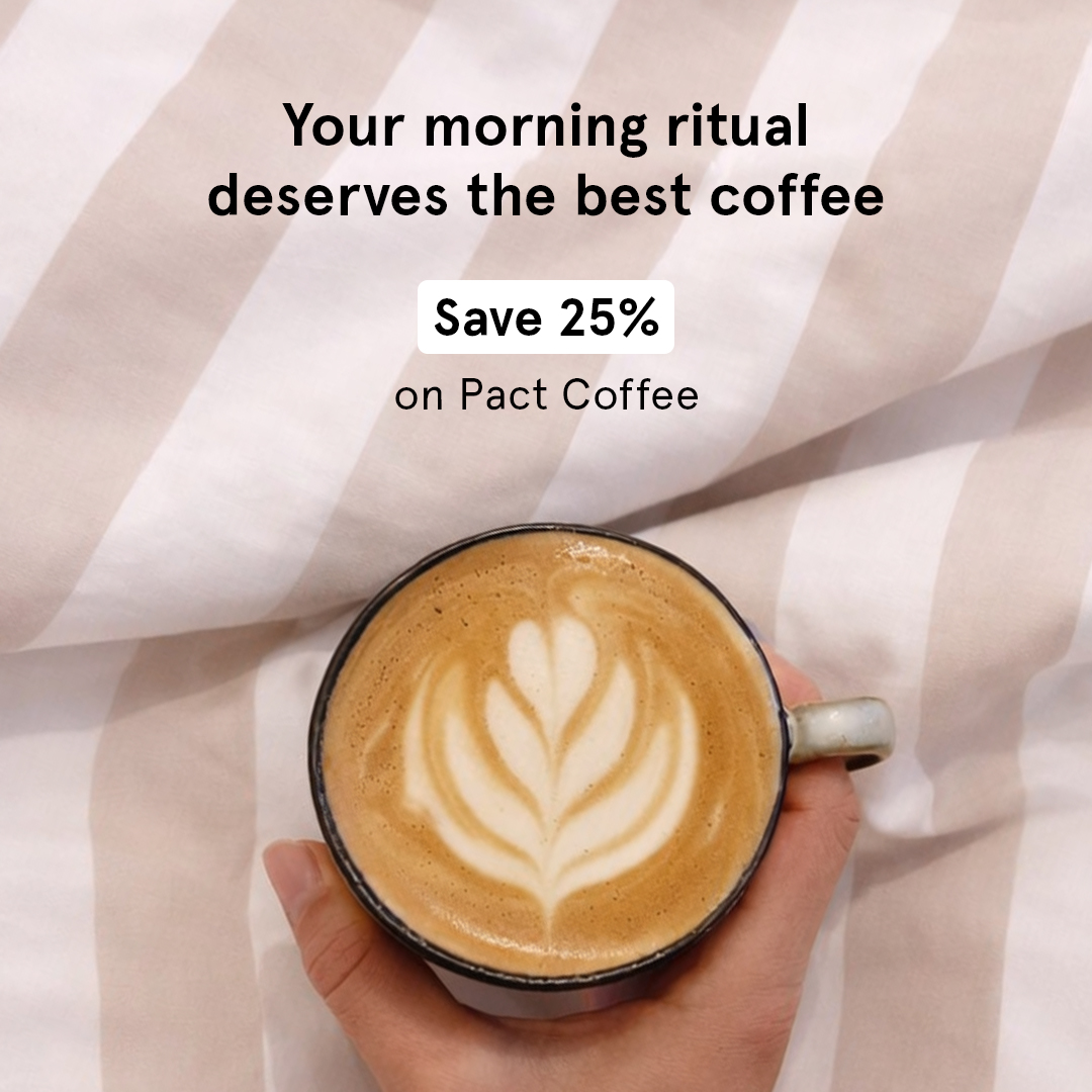 Pact Coffee Facebook ad