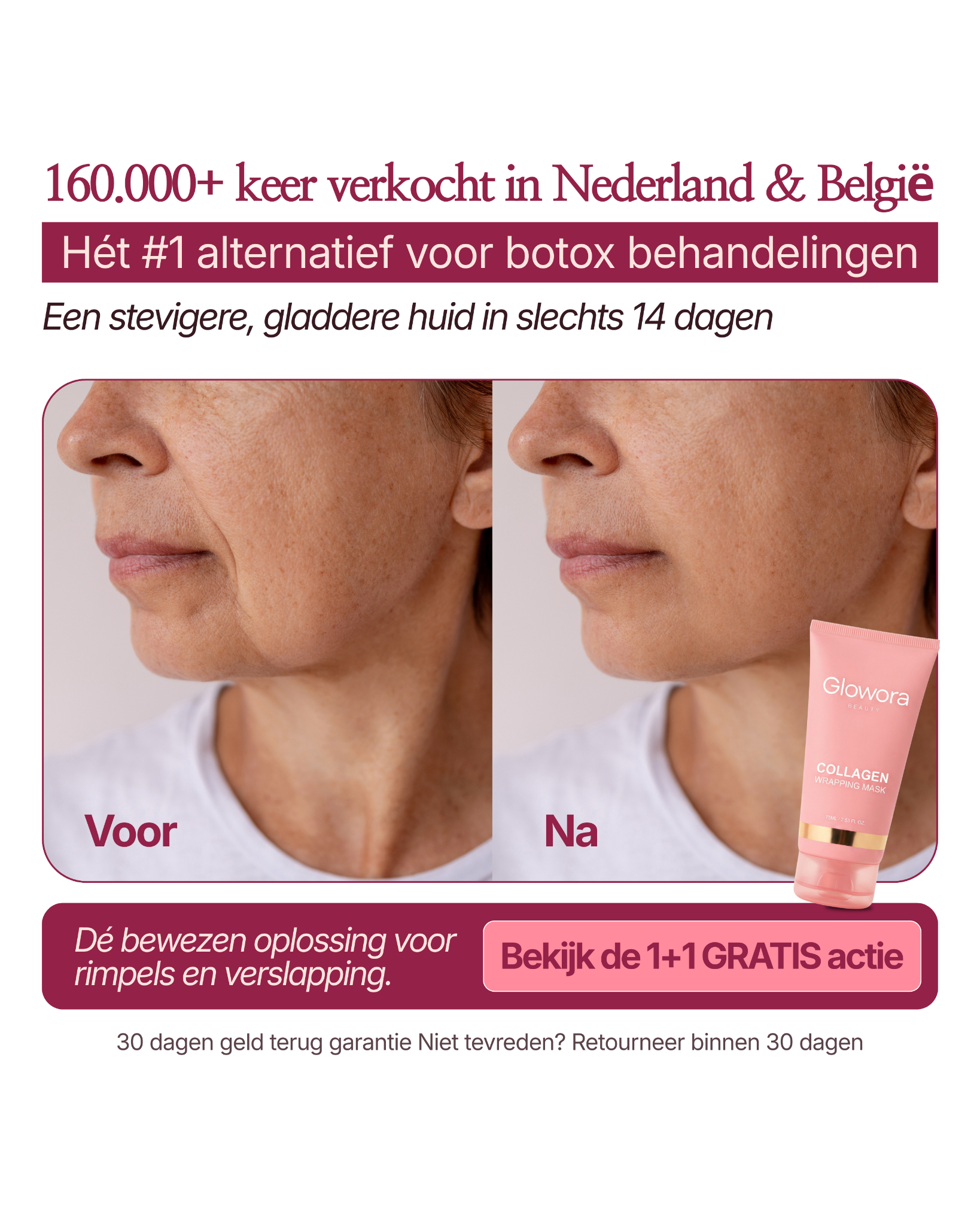 Kim Jonkers Facebook ad