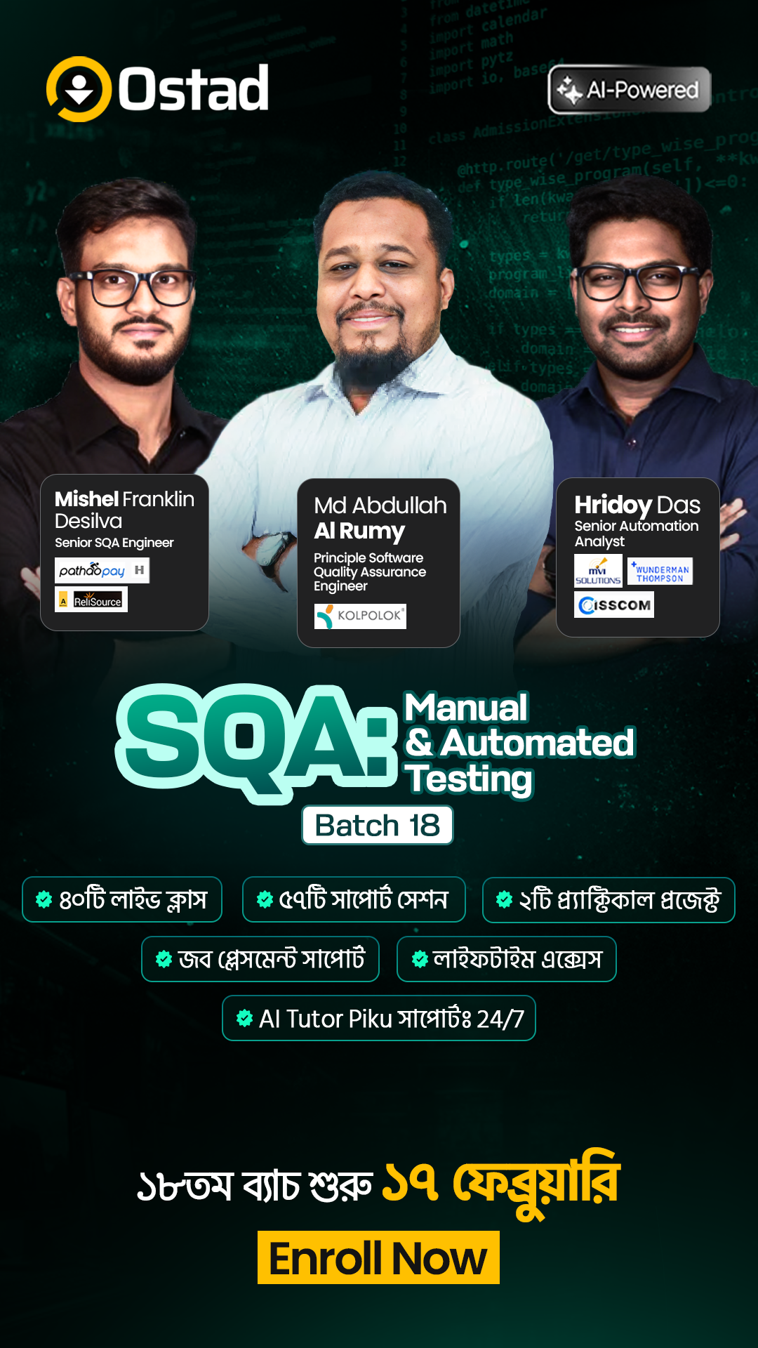 Ostad Facebook ad