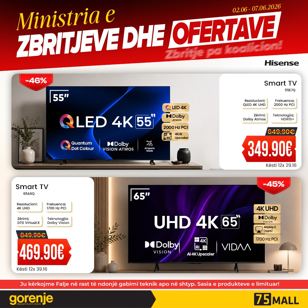 Gorenje Department Store Facebook ad