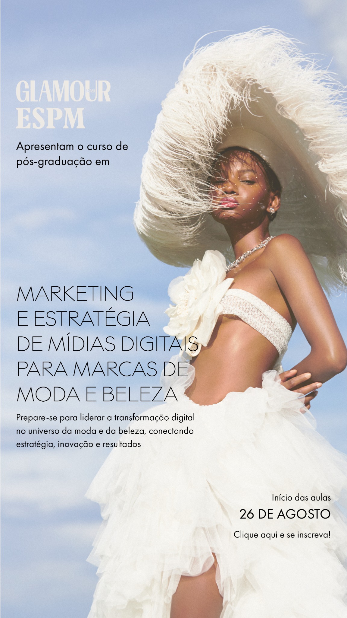 Glamour Brasil Facebook ad from Aug 19, 2026