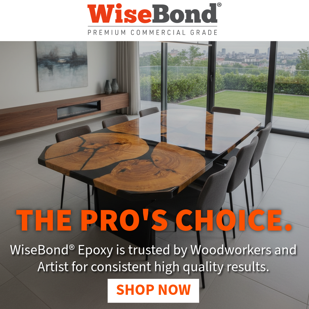WiseBond Deep Pour & Table Top Epoxy Facebook ad