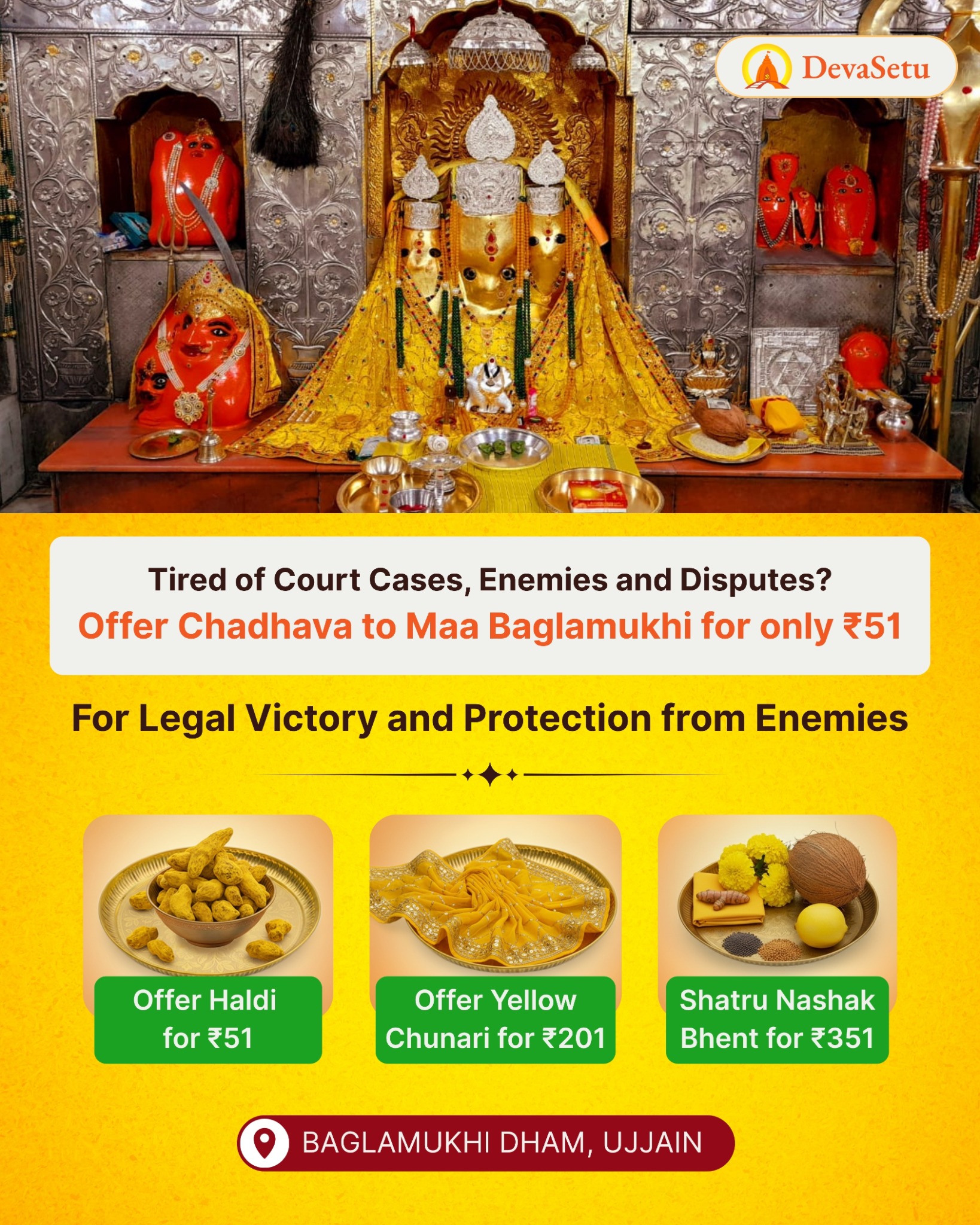 DevaSetu Facebook ad