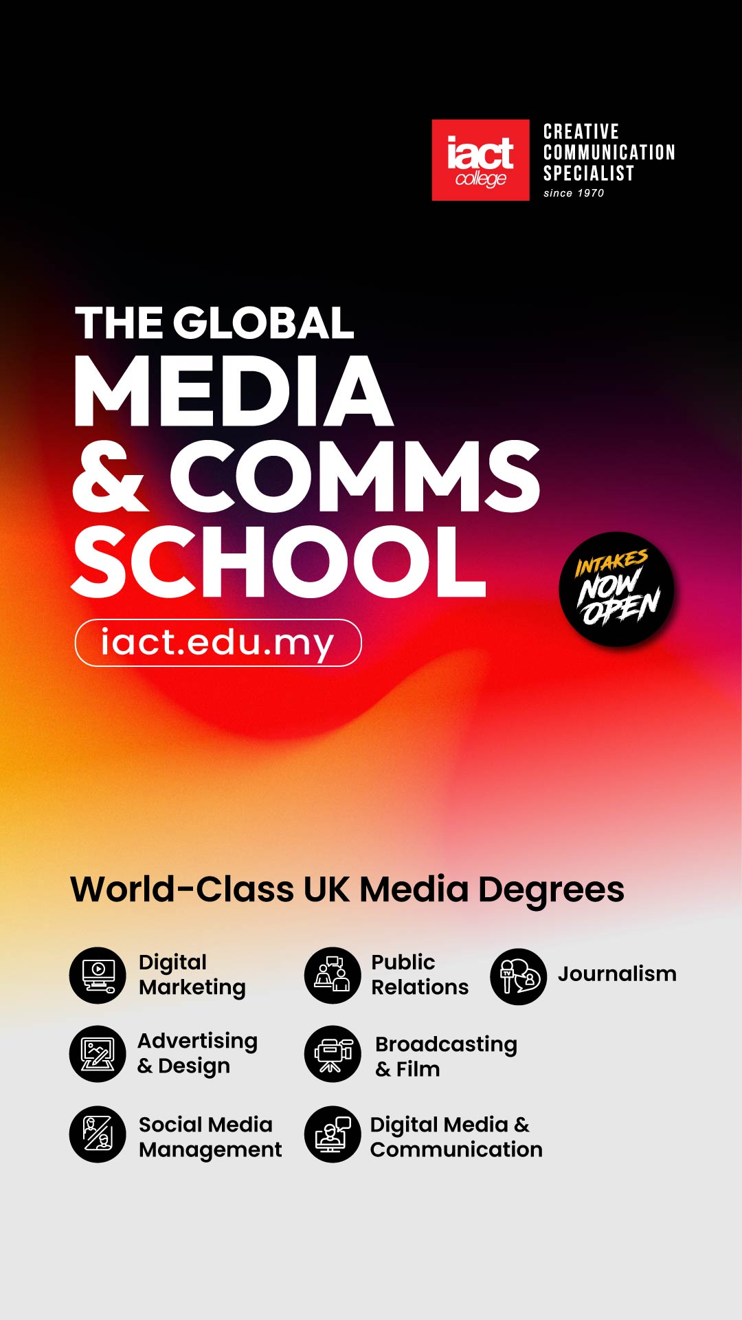 Brickfields Asia College (BAC) Facebook ad from Jan 4, 2026