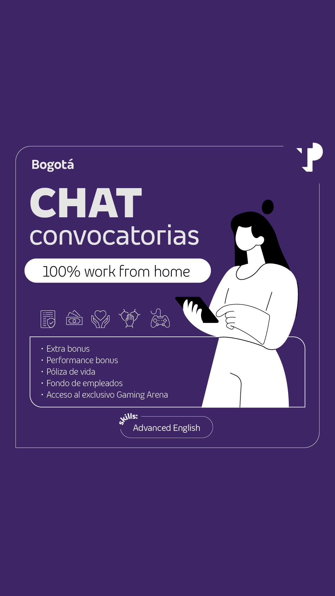 Teleperformance Colombia Facebook ad from May 22, 2026