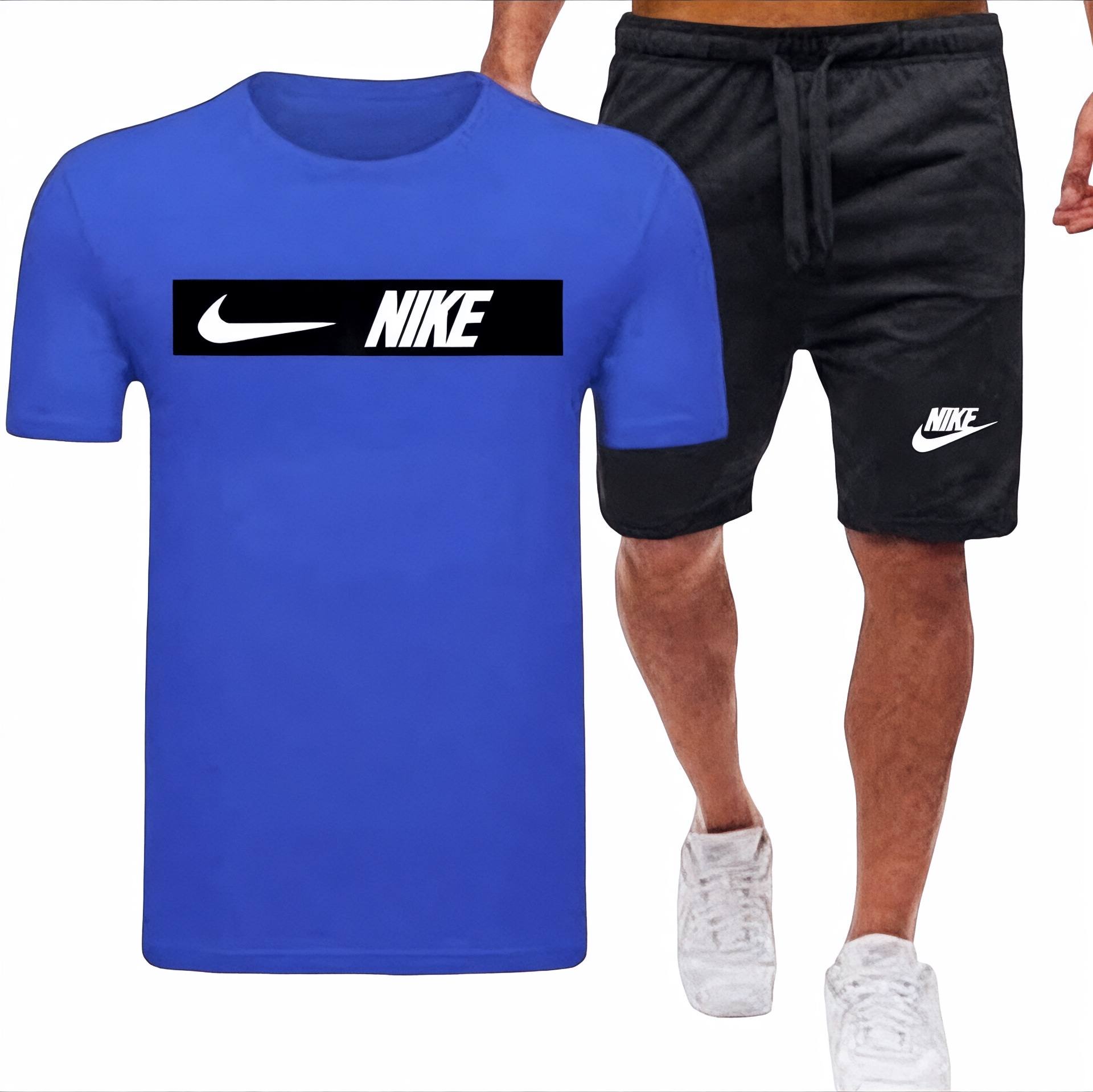 Butik Obuwniczo-Odzieżowy Facebook ad: Nowy komplet męski, t-shirt + krótkie spodenki