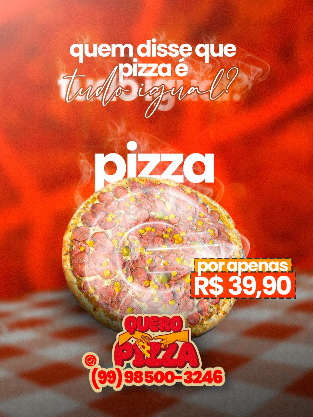 Quero Pizza Facebook ad: Quero Pizza | Delivery em Balsas | Pedido online
