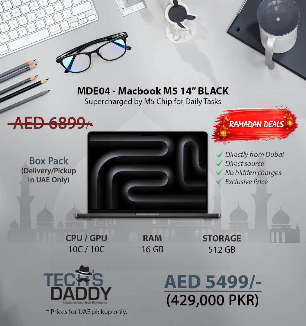 Techs Daddy Facebook ad: This Ramadan, upgrade your tech