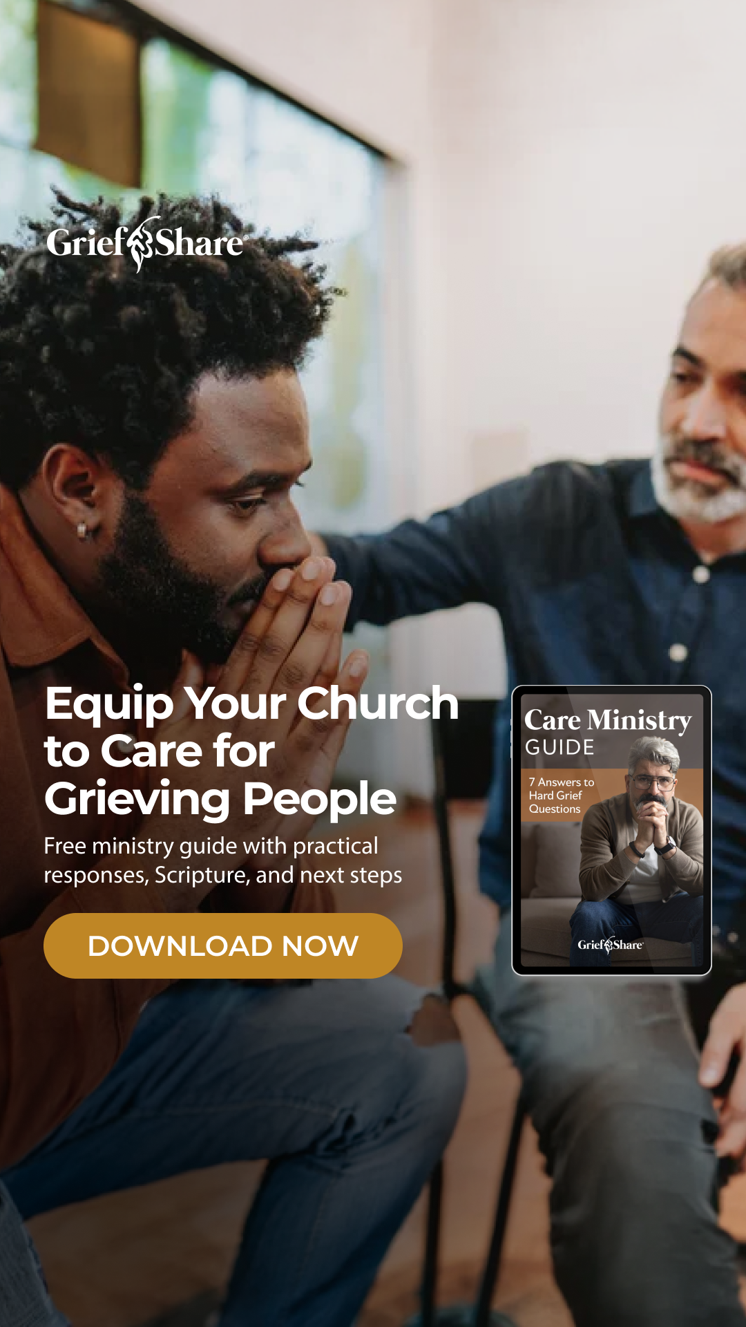 GriefShare Facebook ad