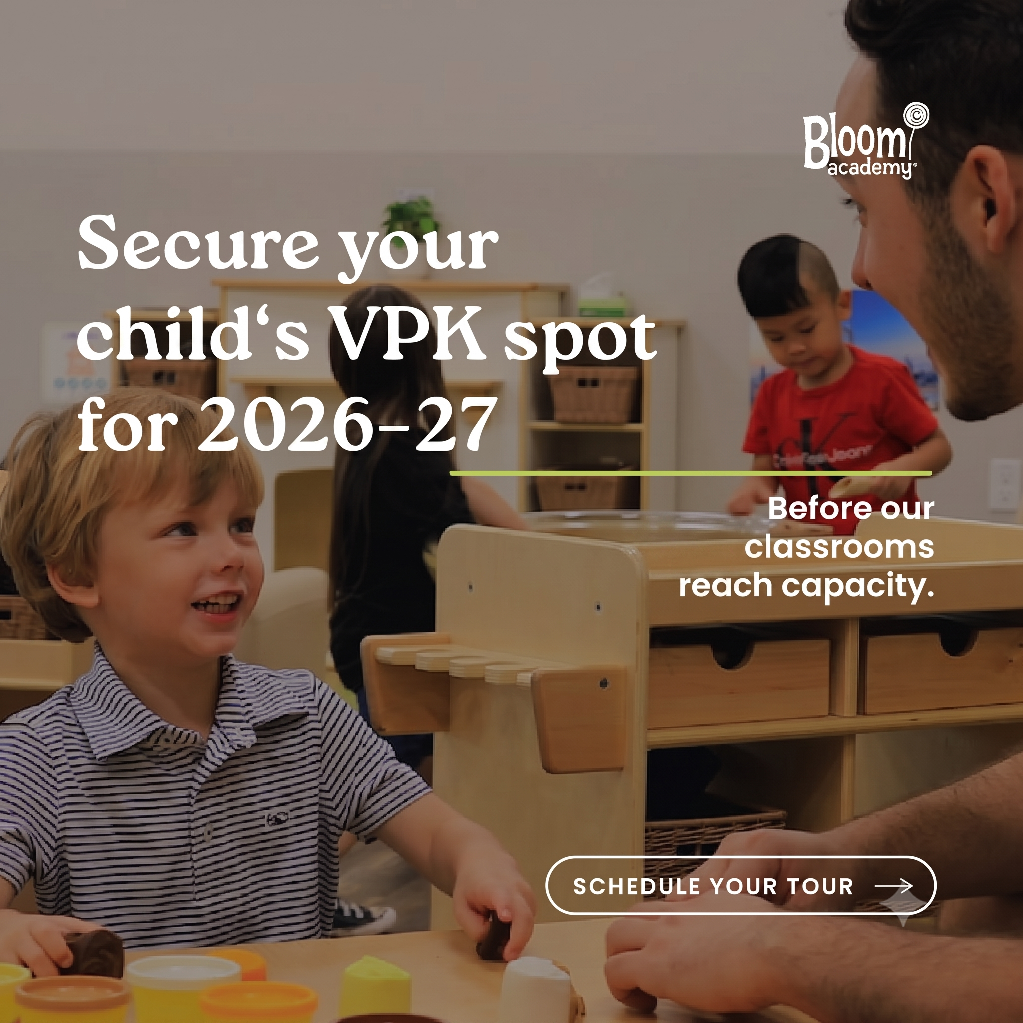 Bloom Academy Facebook ad: Punta Gorda's Top Screen-Free VPK
