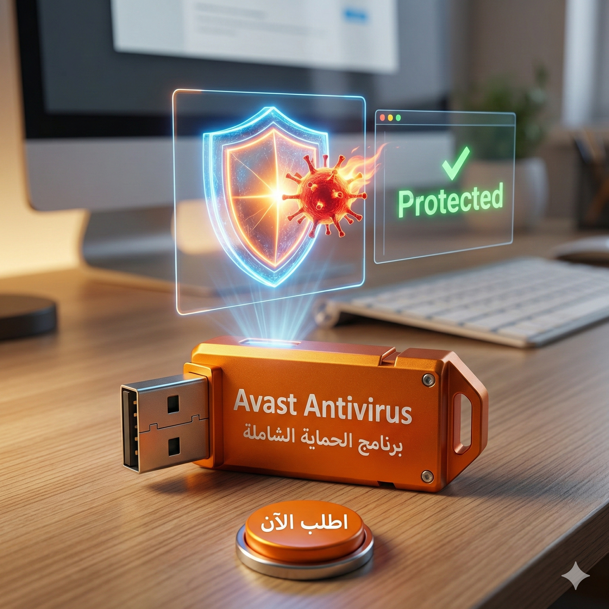 Nabix Lab Facebook ad: حافظ على أمان جهازك… Avast يحميك من كل التهديدات!