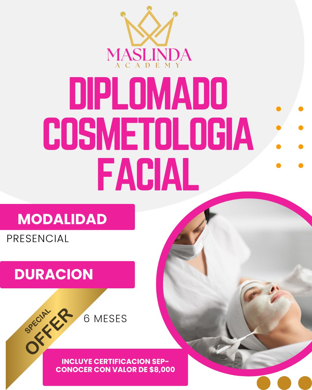 Maslinda Beauty Academy Facebook ad: ยก๐๐จ๐ง๐ฏ๐ข๐ฬ๐ซ๐ญ๐๐ญ๐ ๐๐ง ๐๐จ๐ฌ๐ฆ๐๐ญ๐จฬ๐ฅ๐จ๐ ๐โฆ