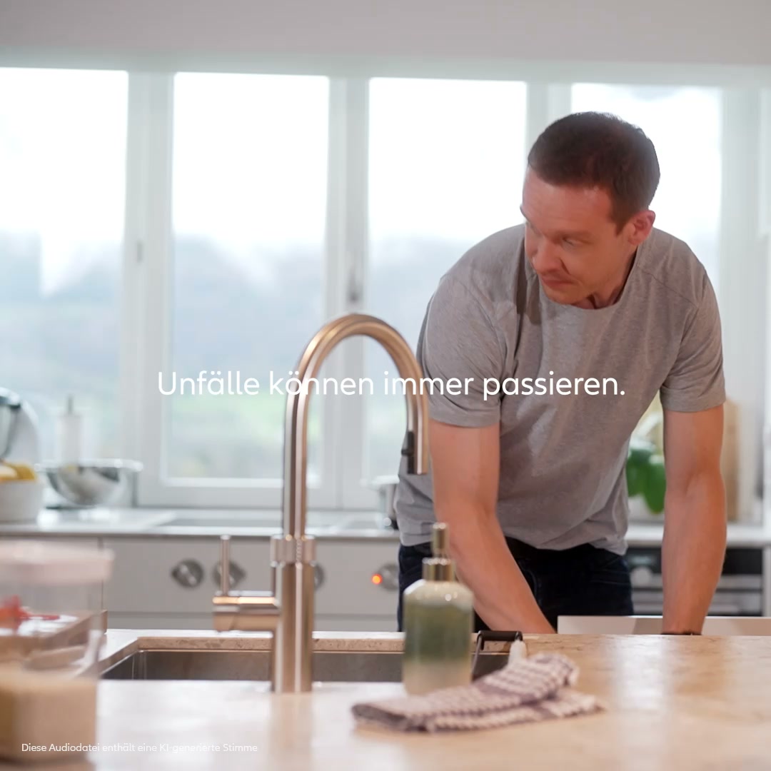 Allianz Deutschland Facebook ad: Unfall? Wir sind da.